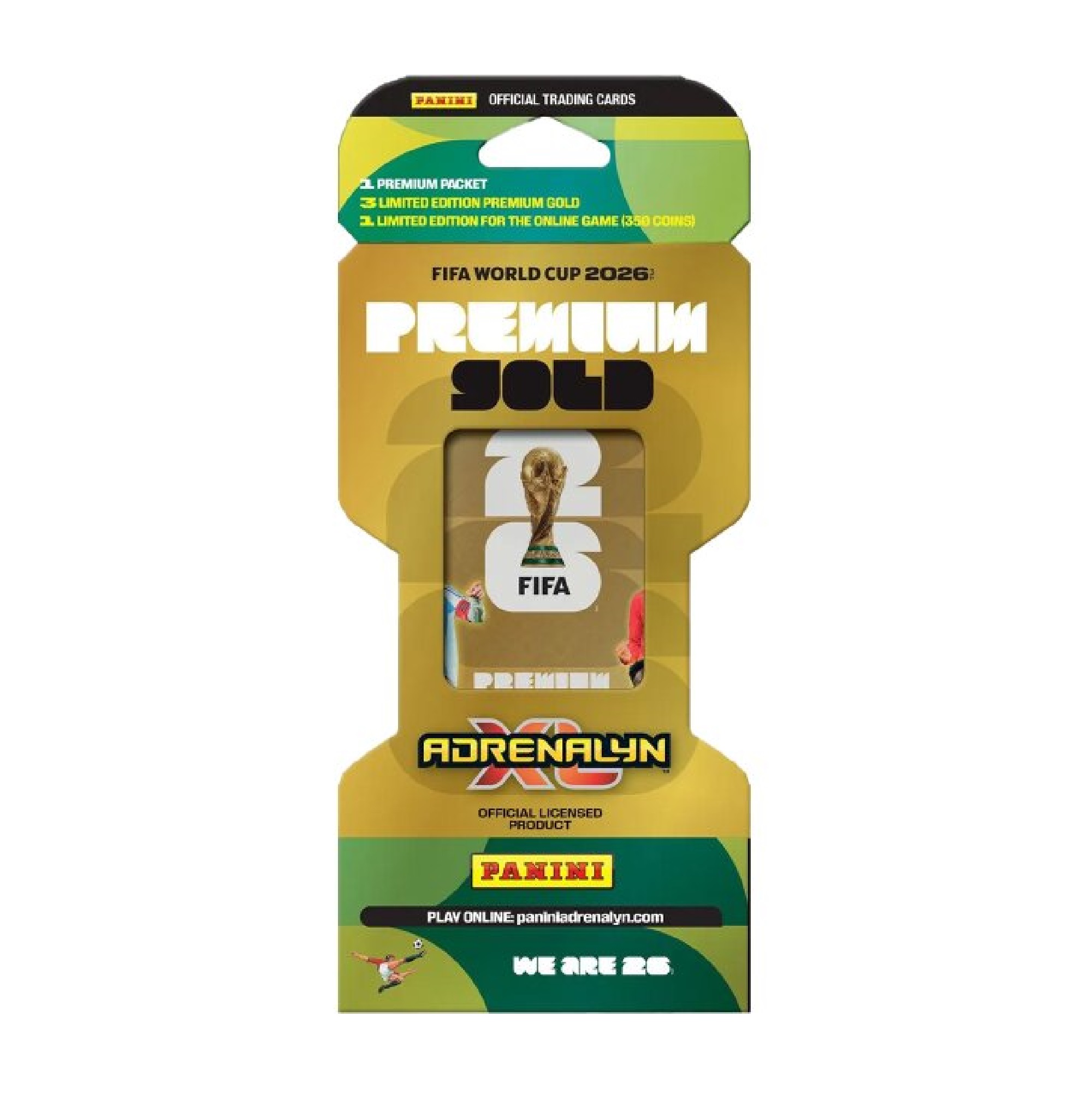 Panini FIFA World Cup 2026 Adrenalyn XL - 1 Premium Gold Blister