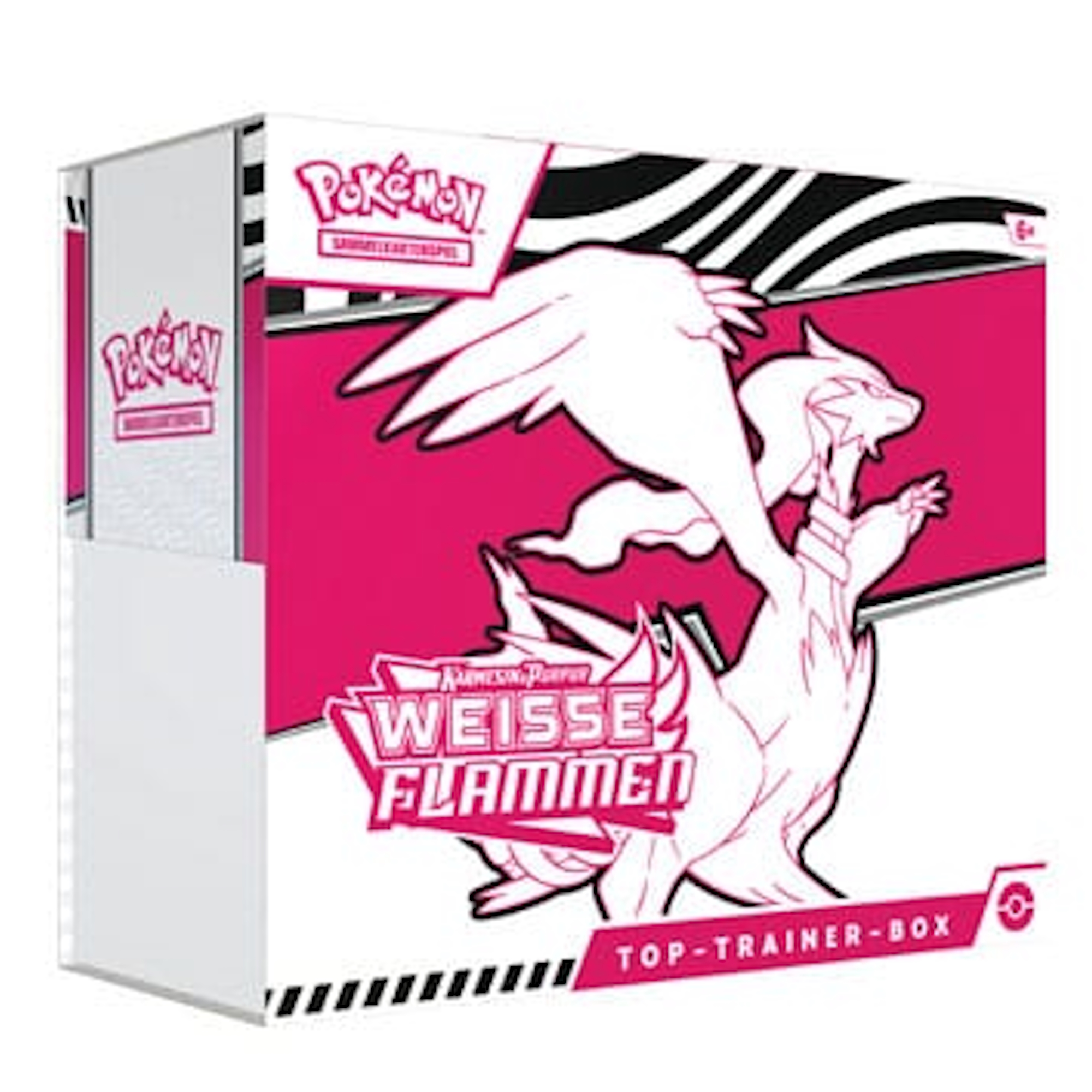 Pokemon KP10.5 Weisse Flammen Top-Trainer-Box (Deutsch)