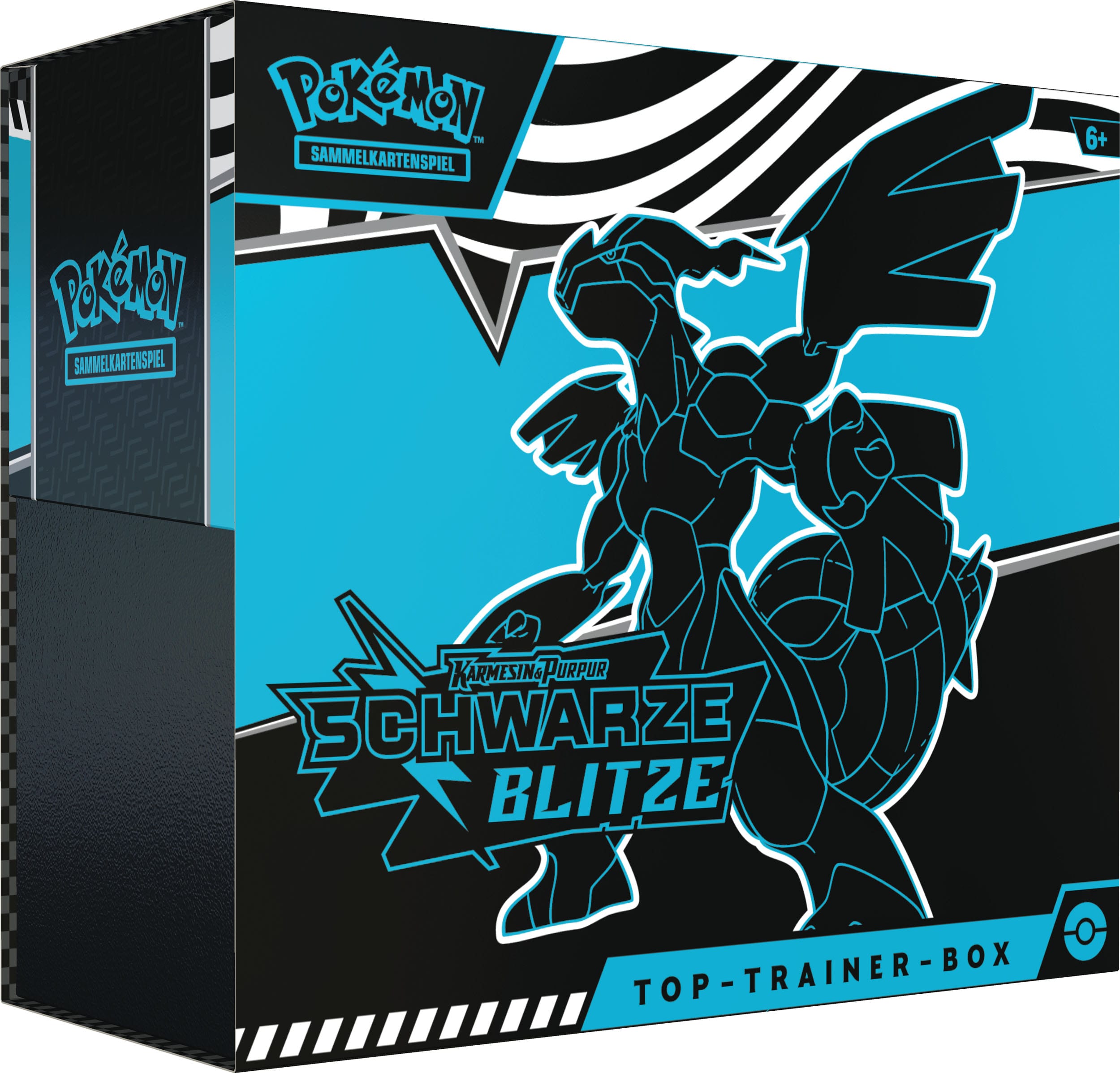 Pokemon KP10.5 Schwarze Blitze Top Trainer-Box (Deutsch)