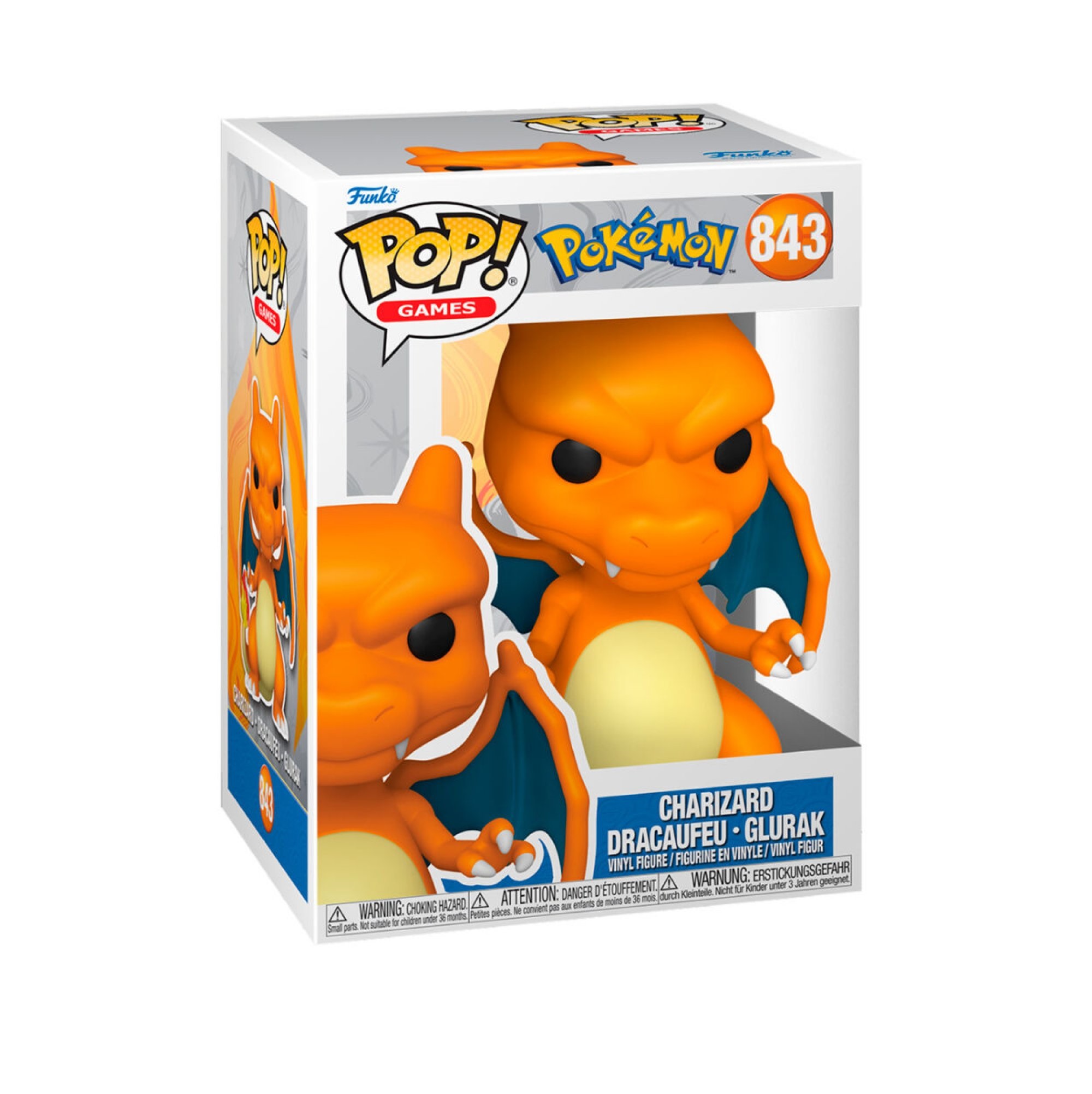 Funko POP! Pokemon - Charizard /  Glurak (843)