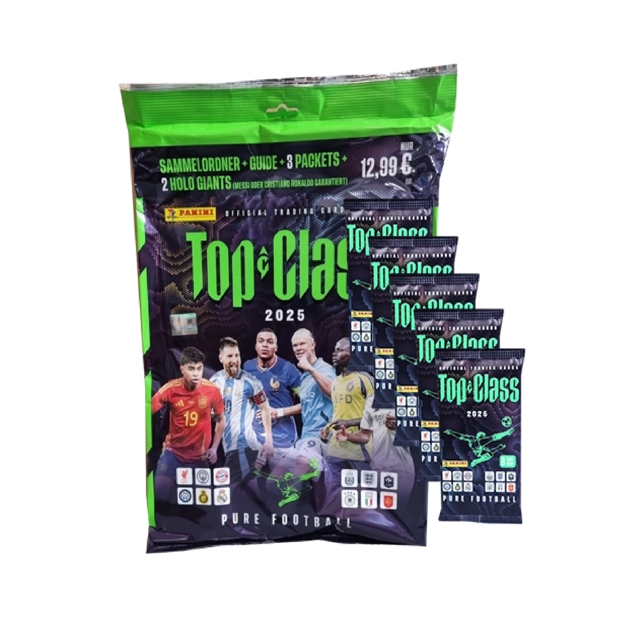 Panini Top Class Adrenalyn XL 2025 / Starterpack inkl 5x Booster