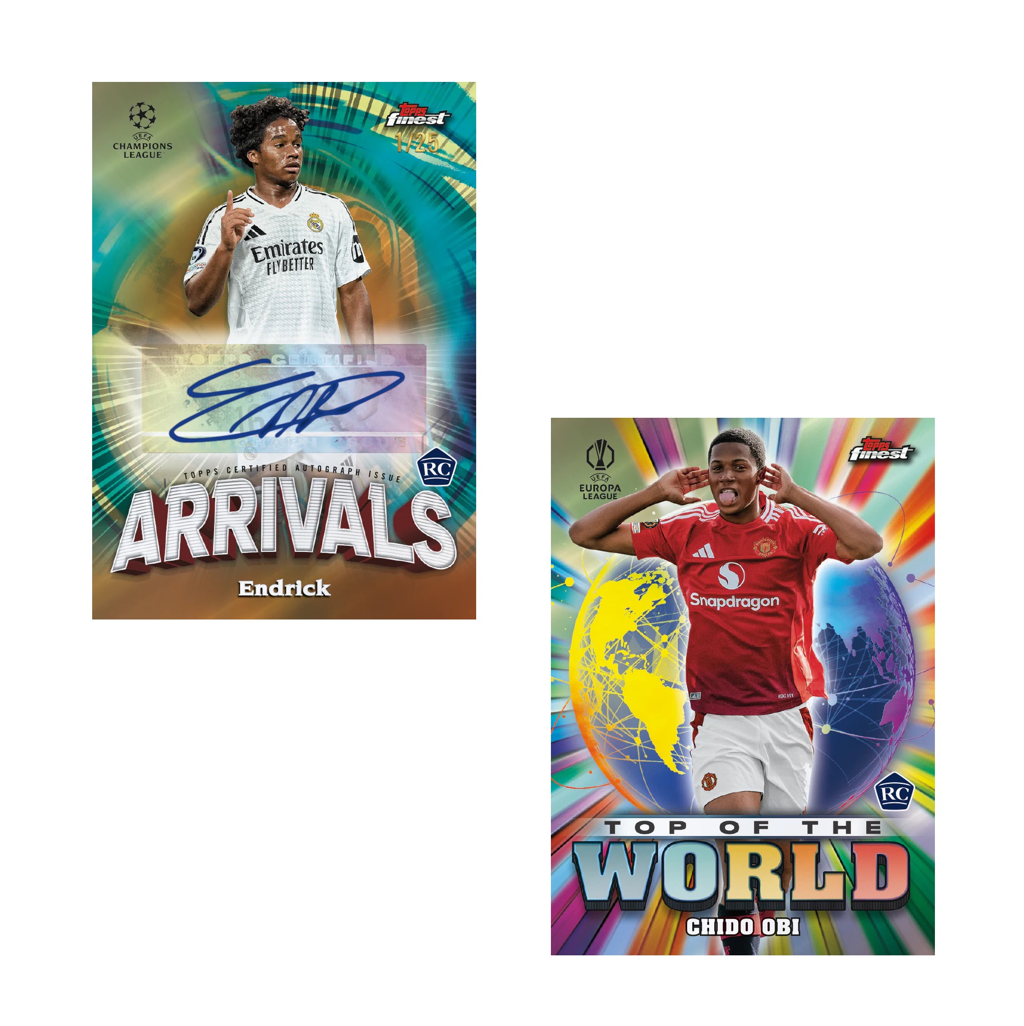 2024-25 Topps Finest UEFA Club Competition (Hobby Box)