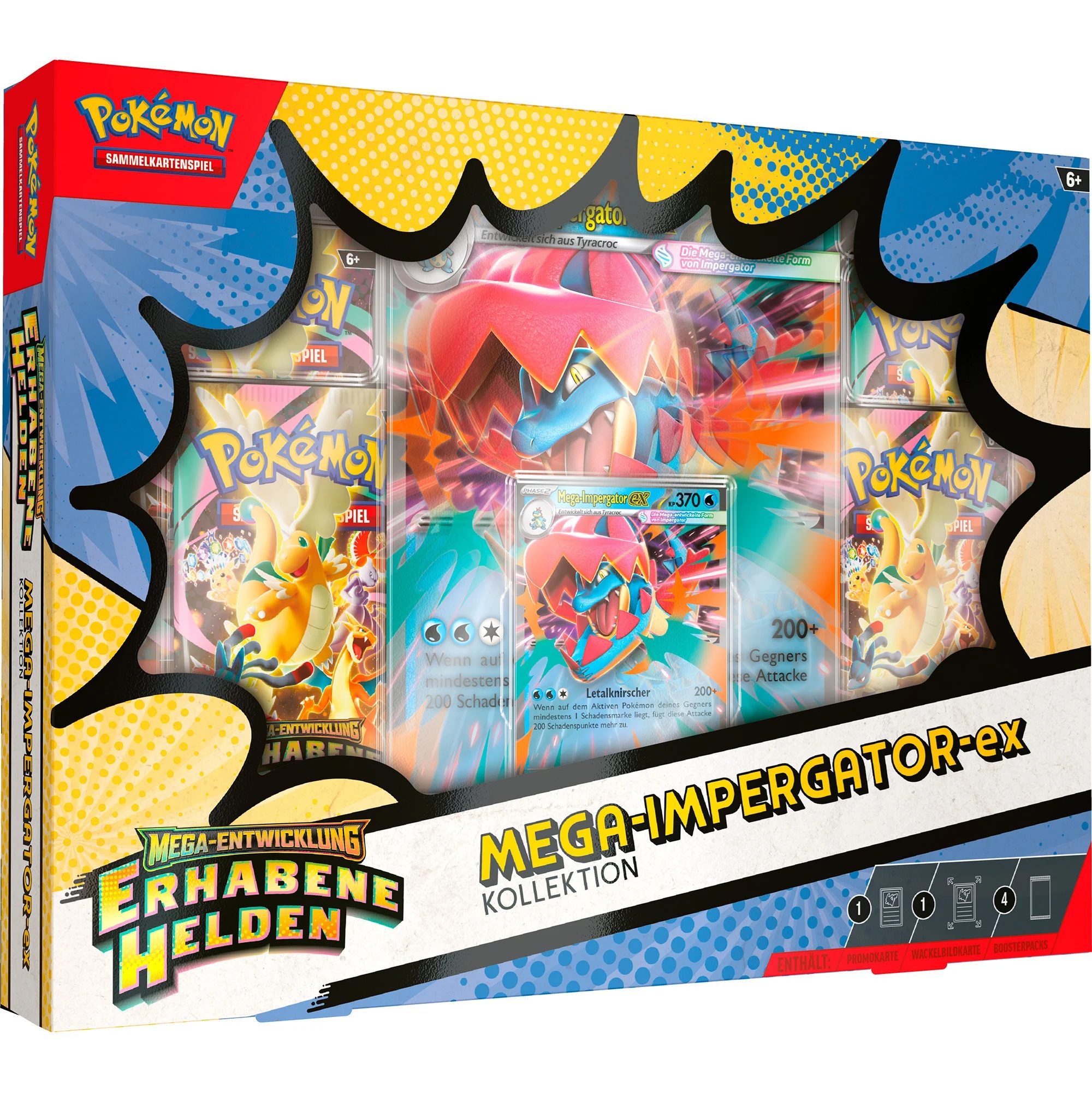 Pokemon - Erhabene Helden Mega EX Kollektion 2.5 (Deutsch)