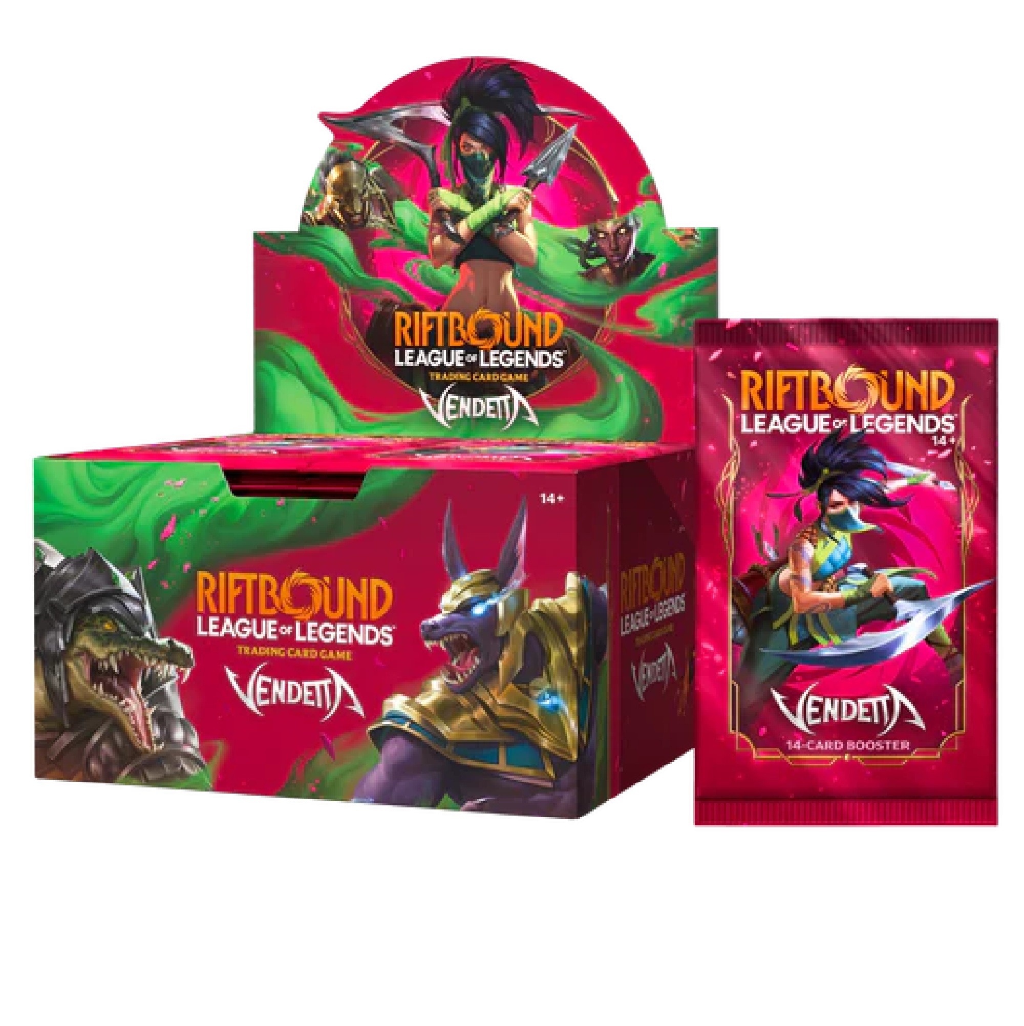 Riftbound League of Legends TCG - Vendetta Display
