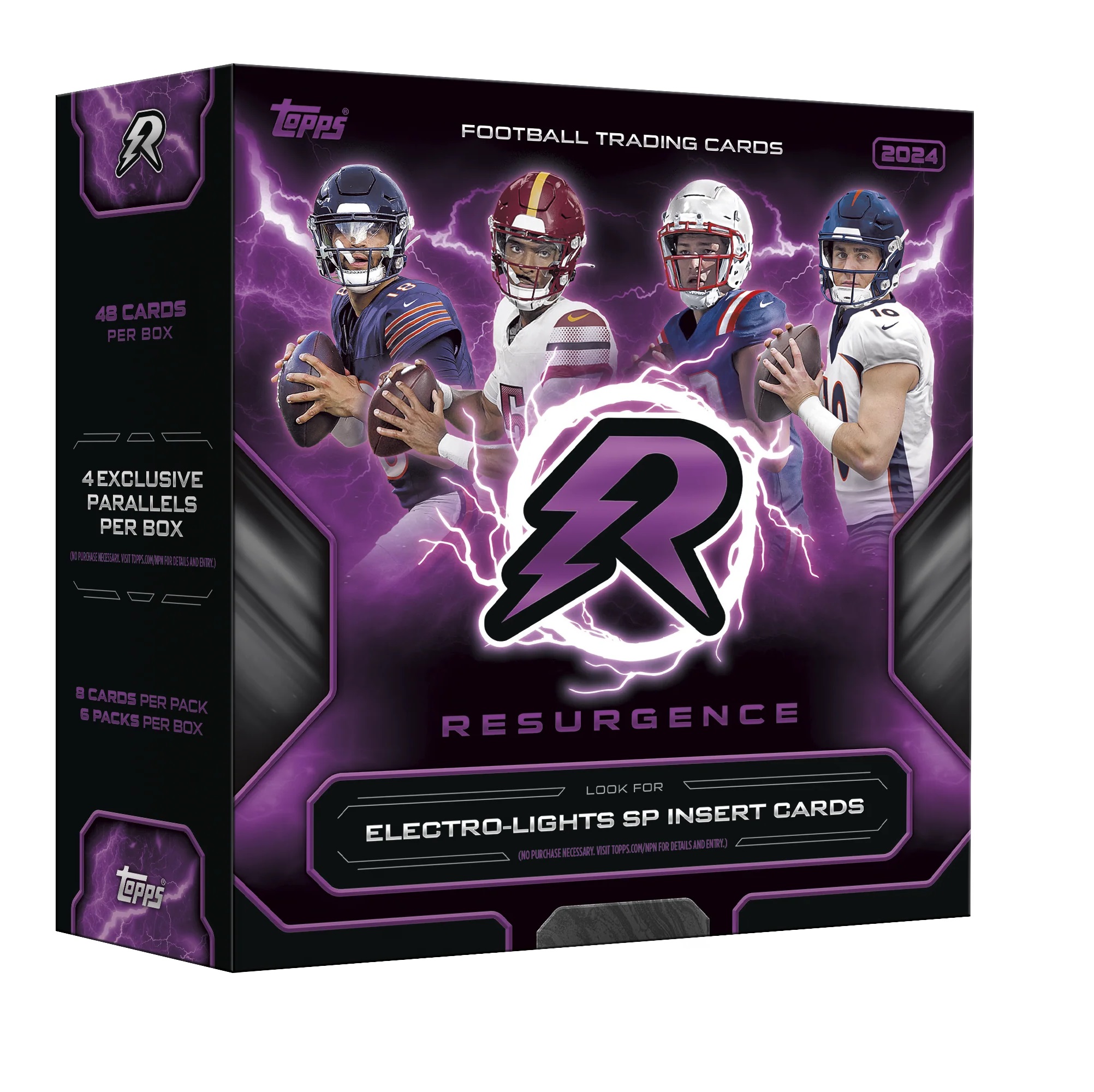 Topps Resurgence Football Mega Box 2024