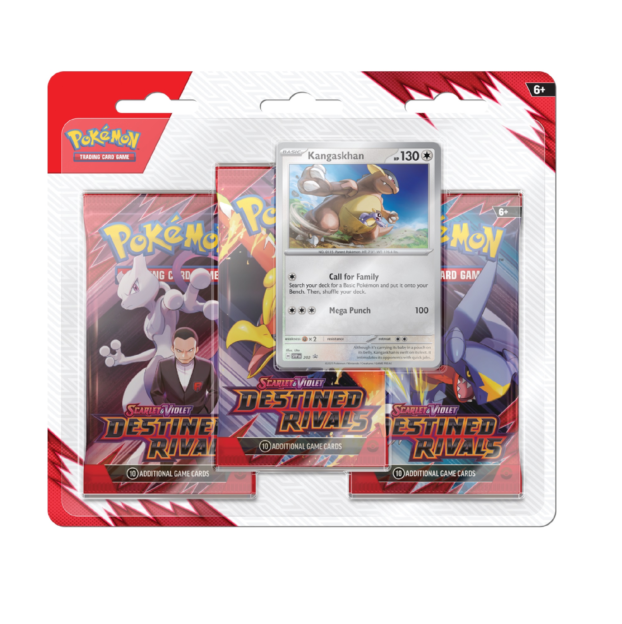 Pokemon SV10 Ewige Rivalen 3er Blister (Englisch)