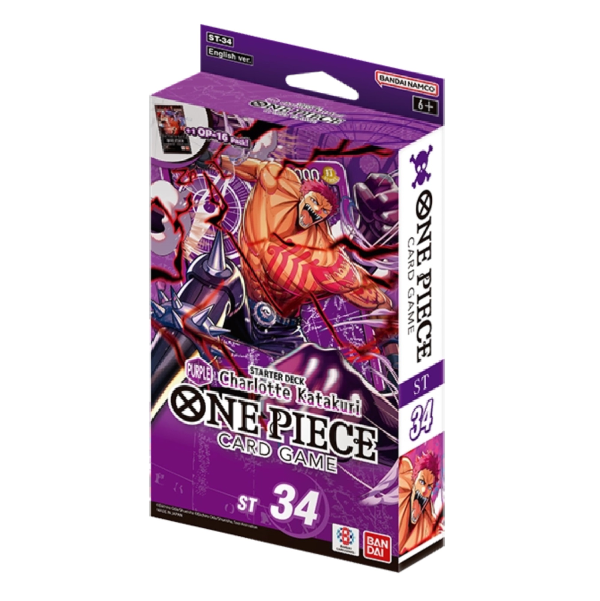 One Piece ST34 Starter Deck Purple Charlotte Katakuri
