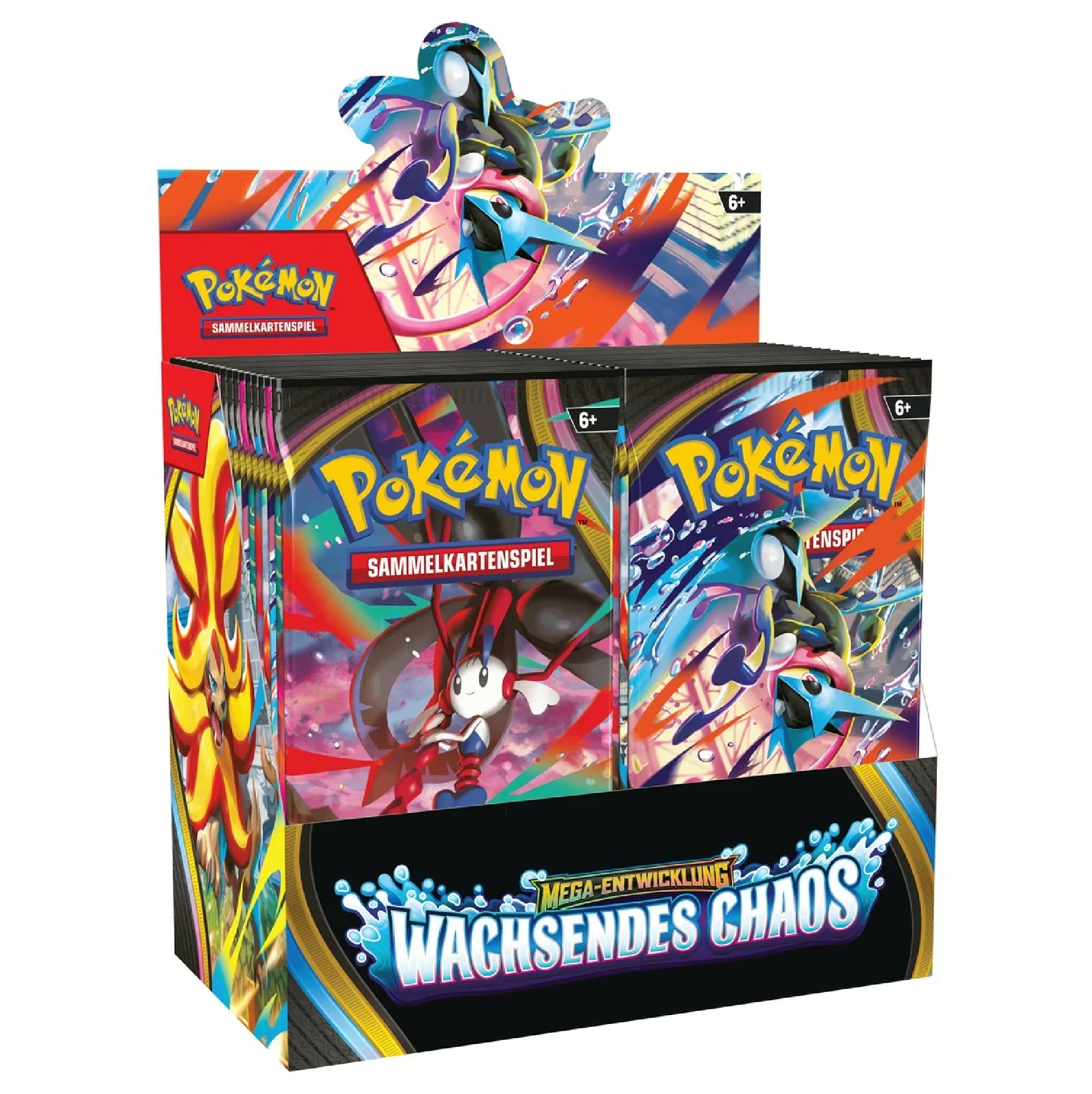 Pokemon - Mega-Entwicklung - Wachsendes Chaos Booster Display (Deutsch)