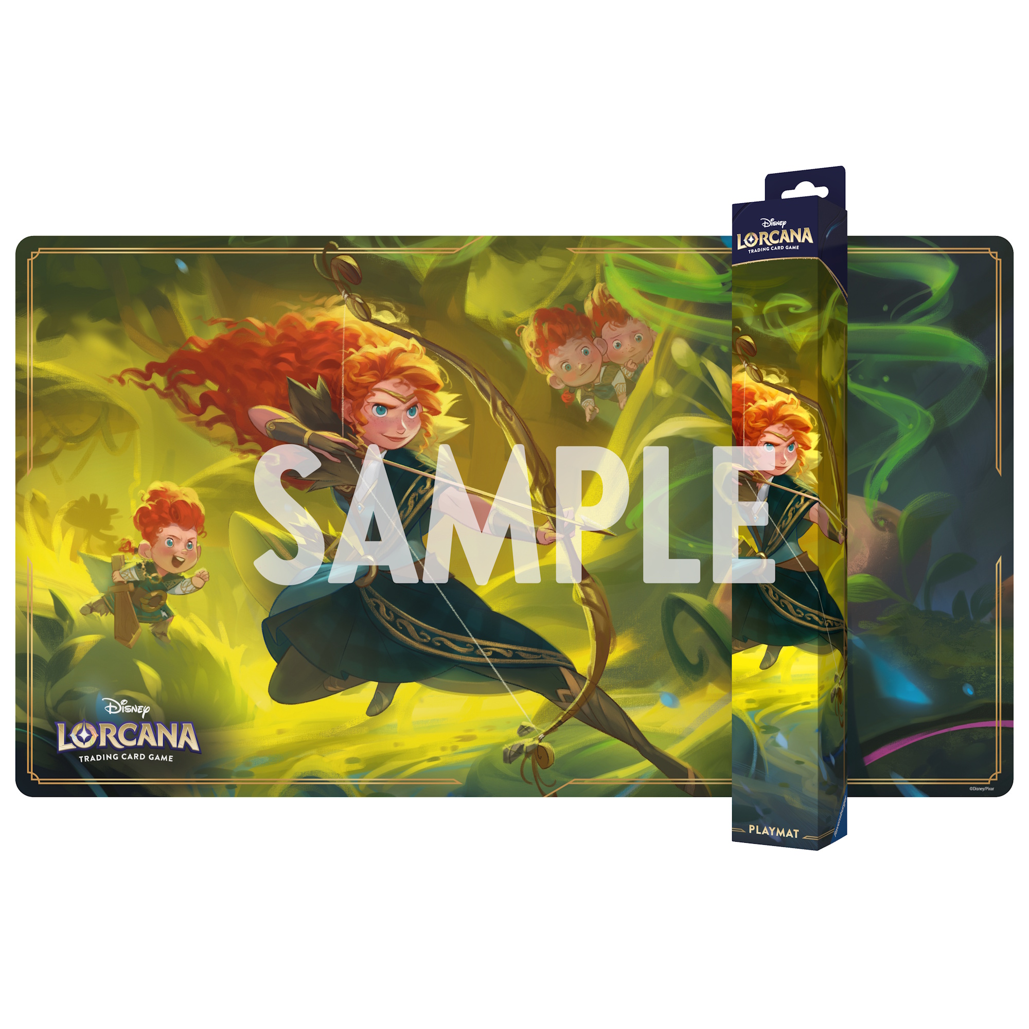 Disney Lorcana - Unbekannte Wildnis - Spielmatte Merida