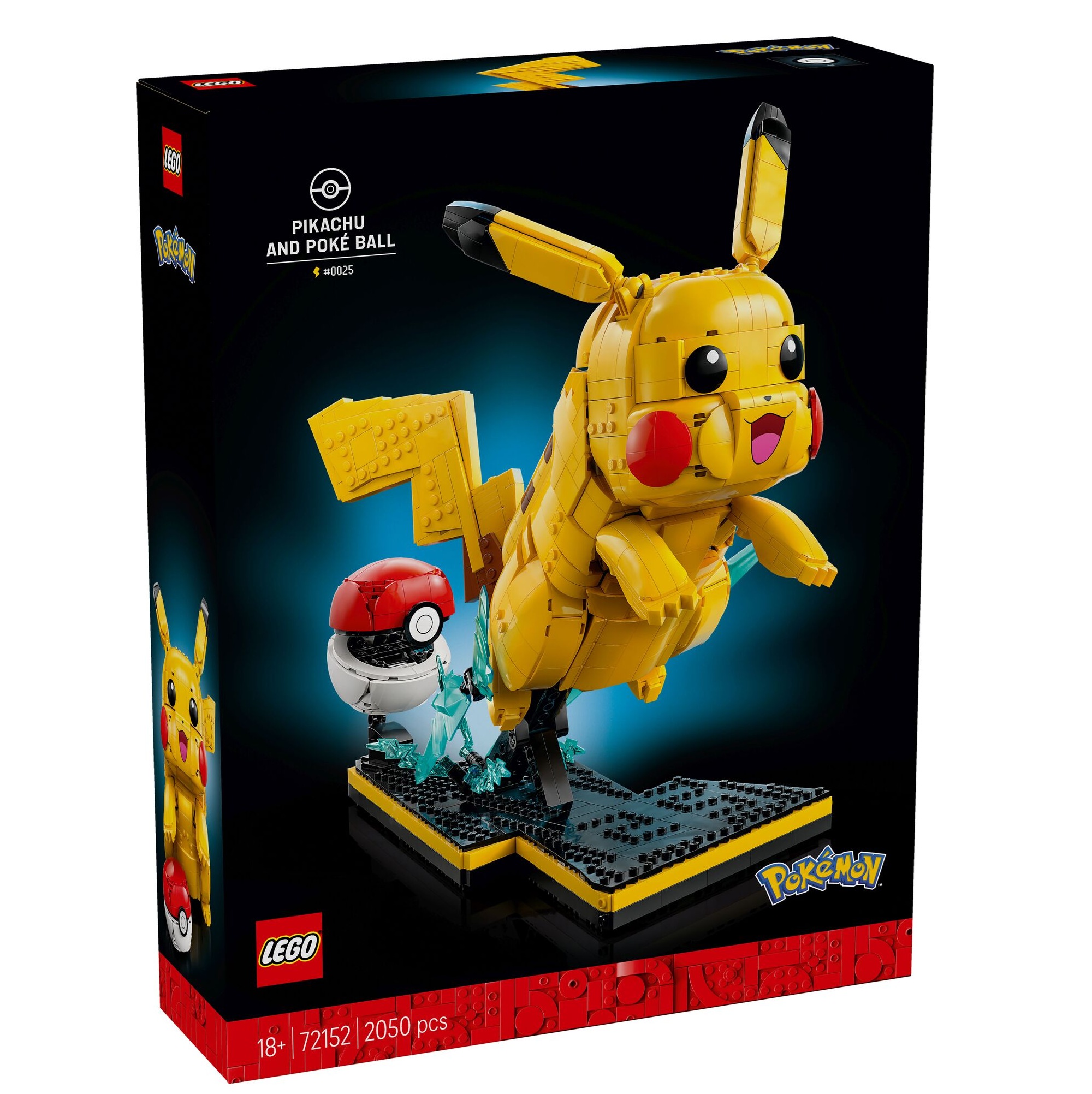 LEGO Pokémon Pikachu und Pokéball (72152)