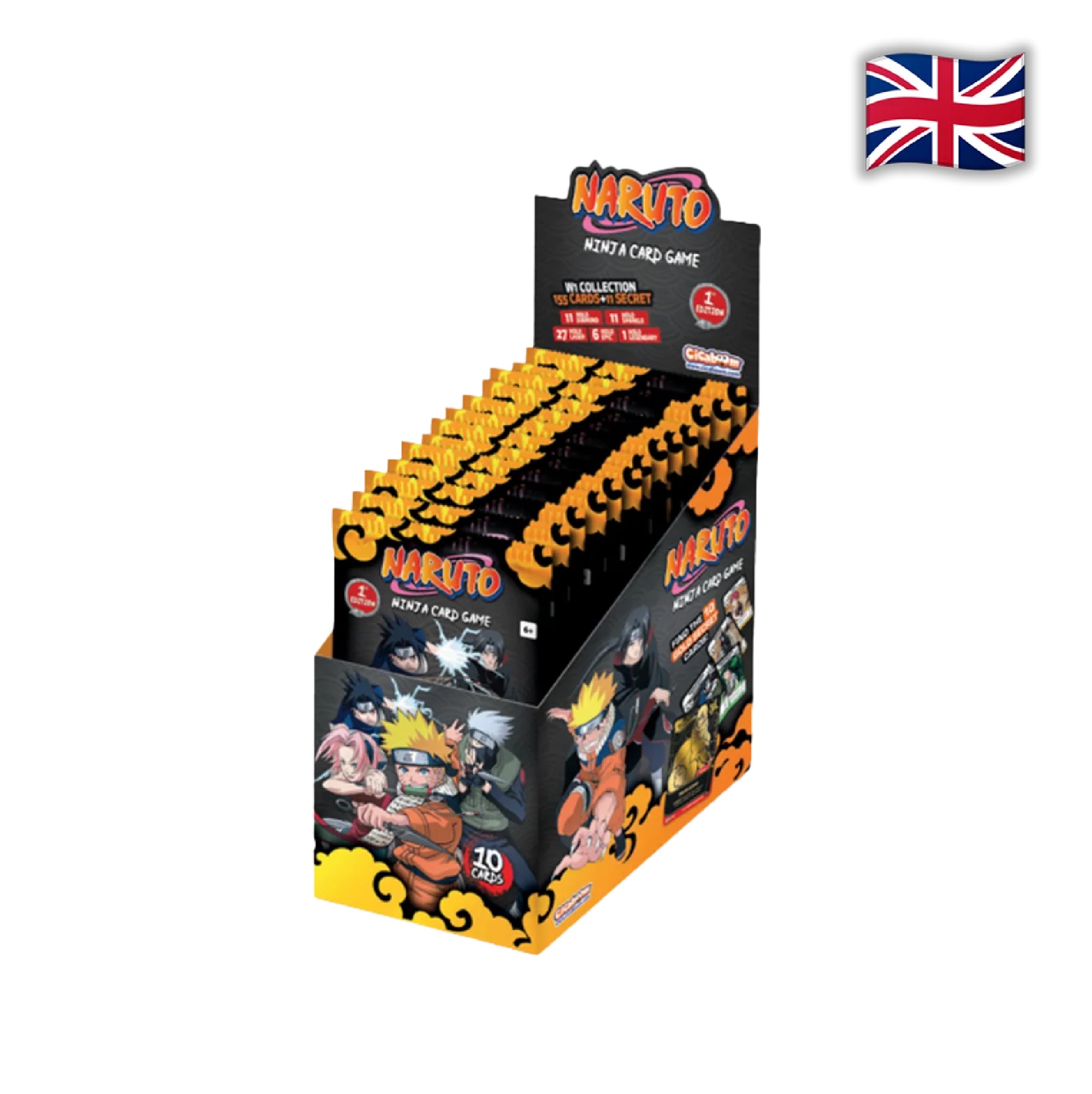 Naruto TCG - First Set Booster Display (24 booster Englisch)