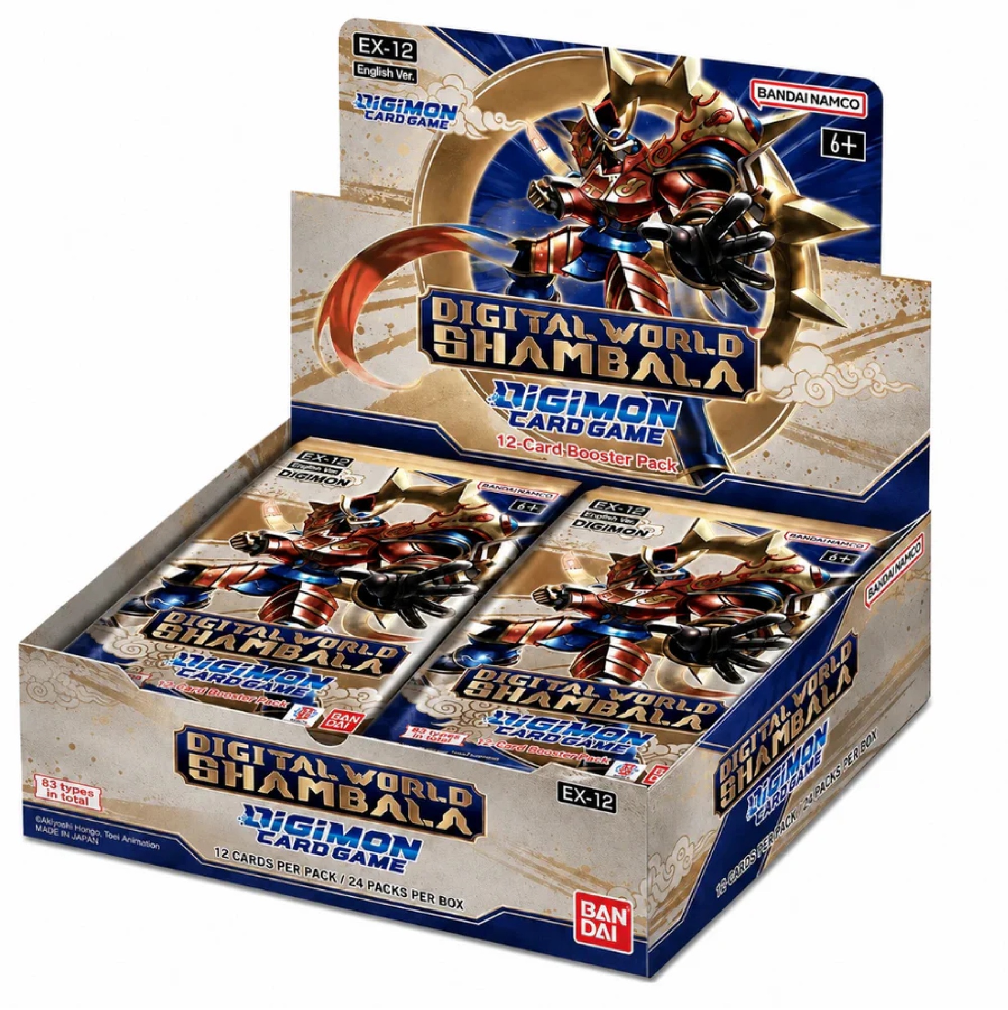 DigimonDigital World Shambala Display EX12