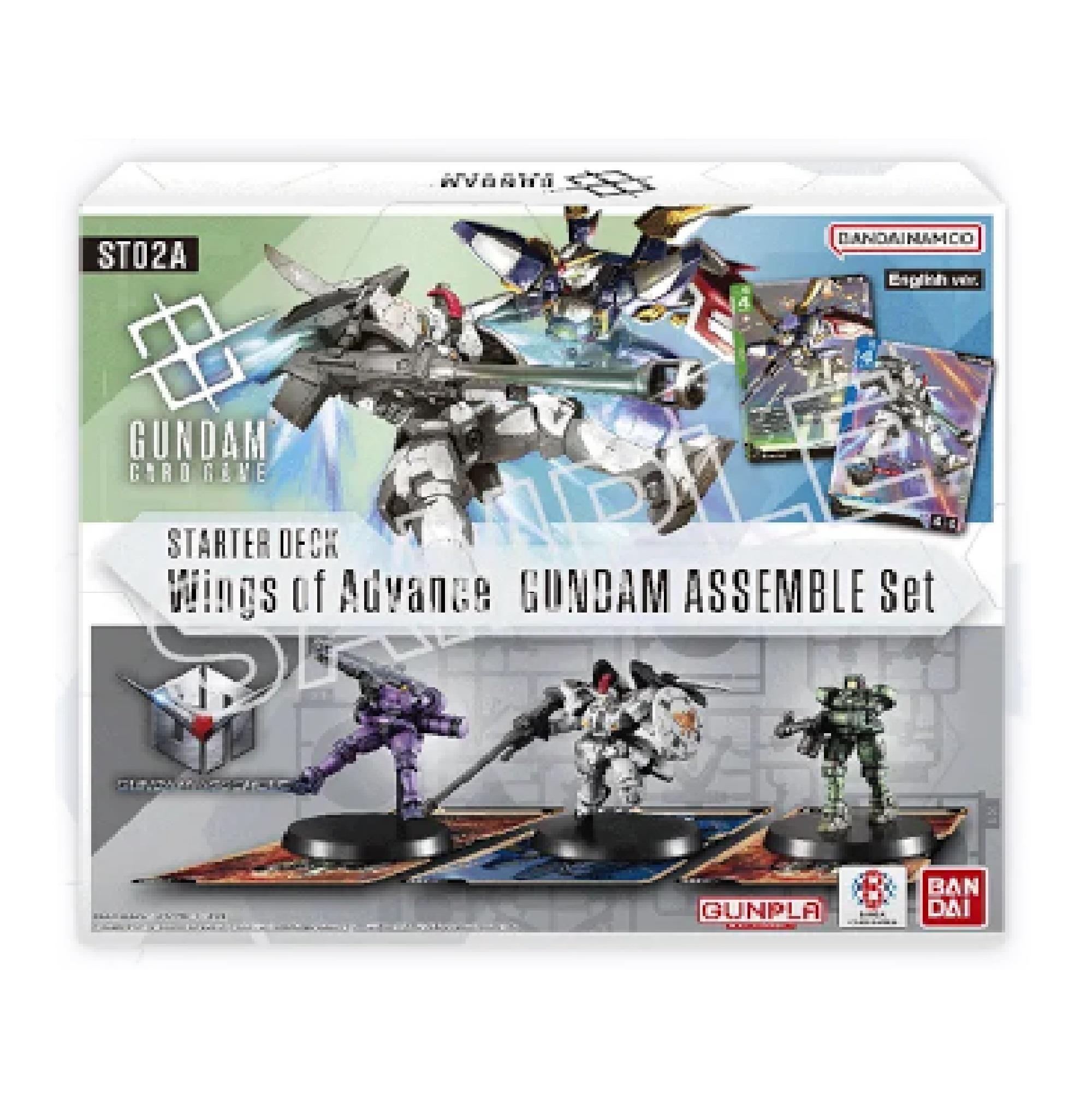 Gundam ST02A Wings of Advance - Gundam Assemble Starter Set (Englisch)