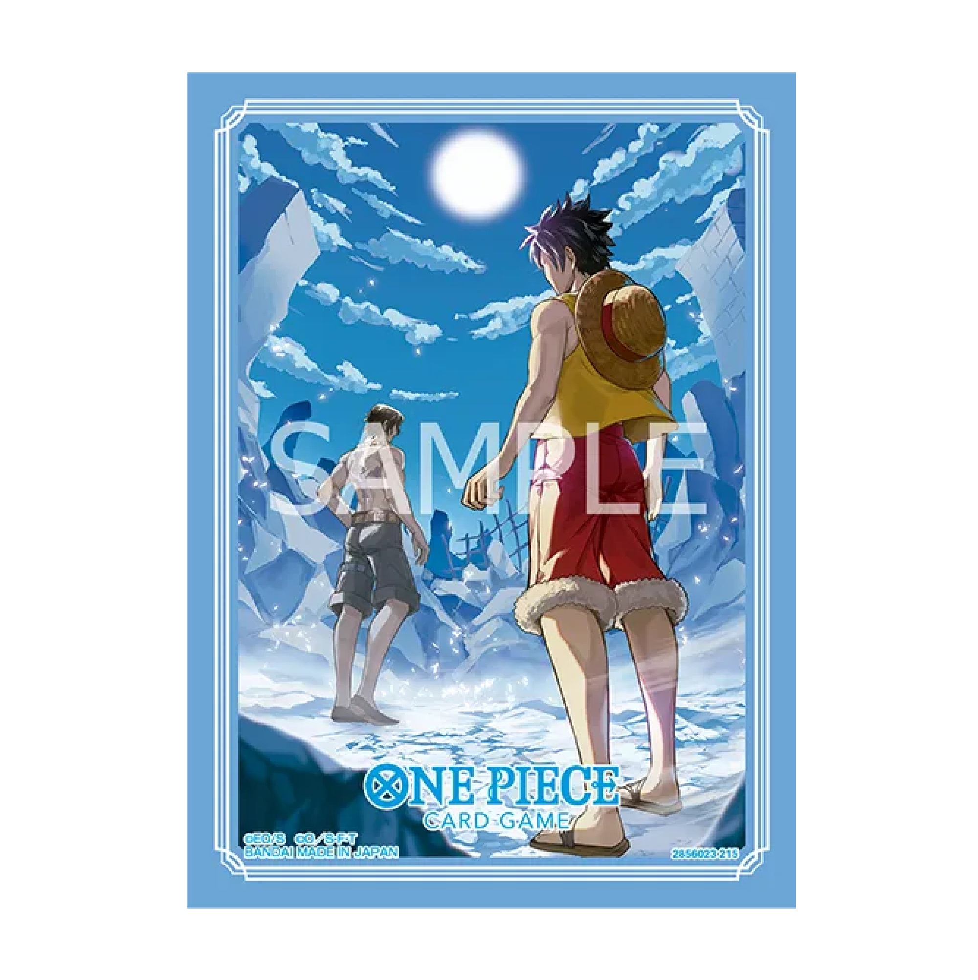 One Piece Card Game - Official Kartenhüllen - Luffy & Ace