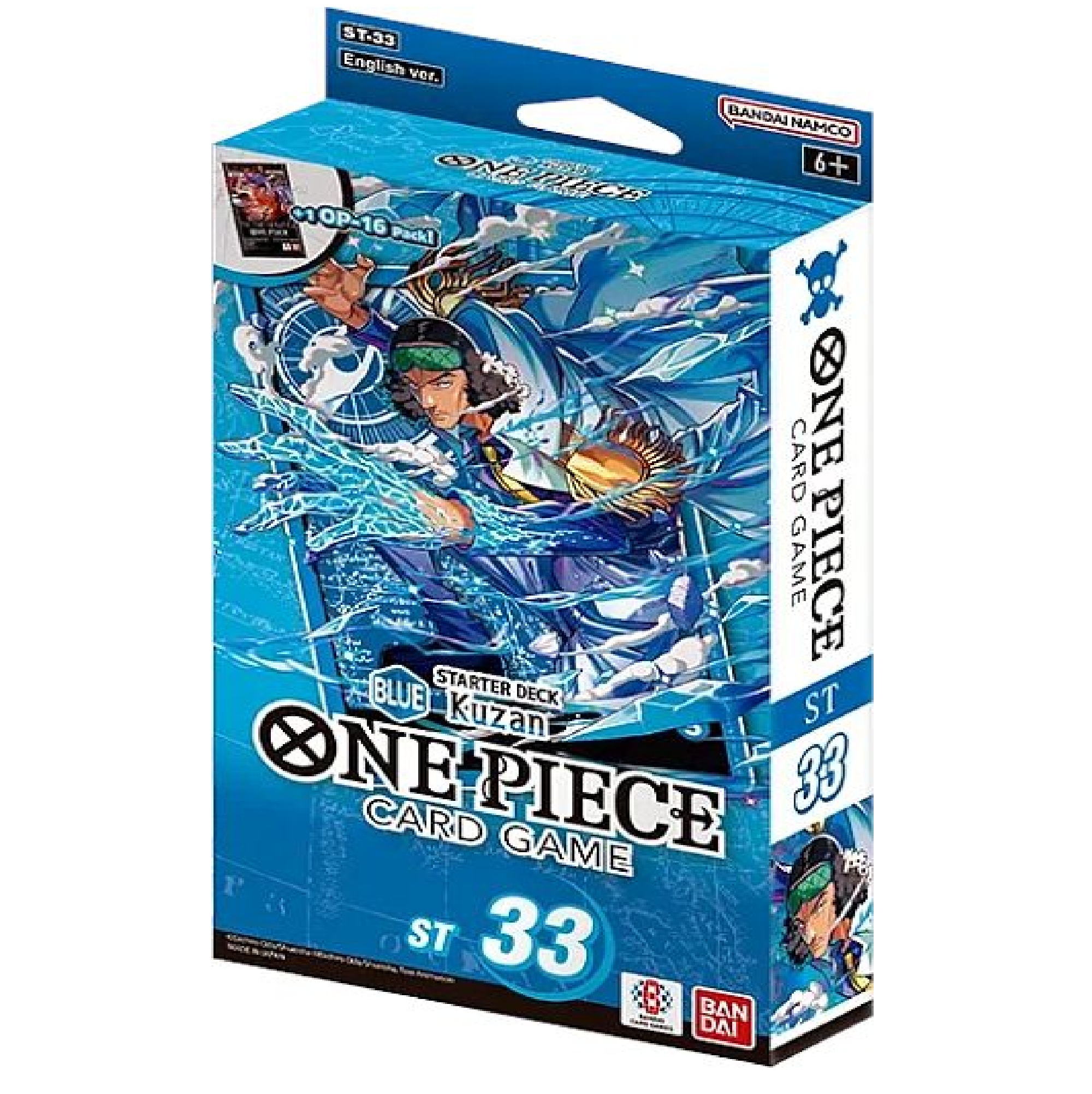 One Piece ST33 Starter Deck Blue Kuzan