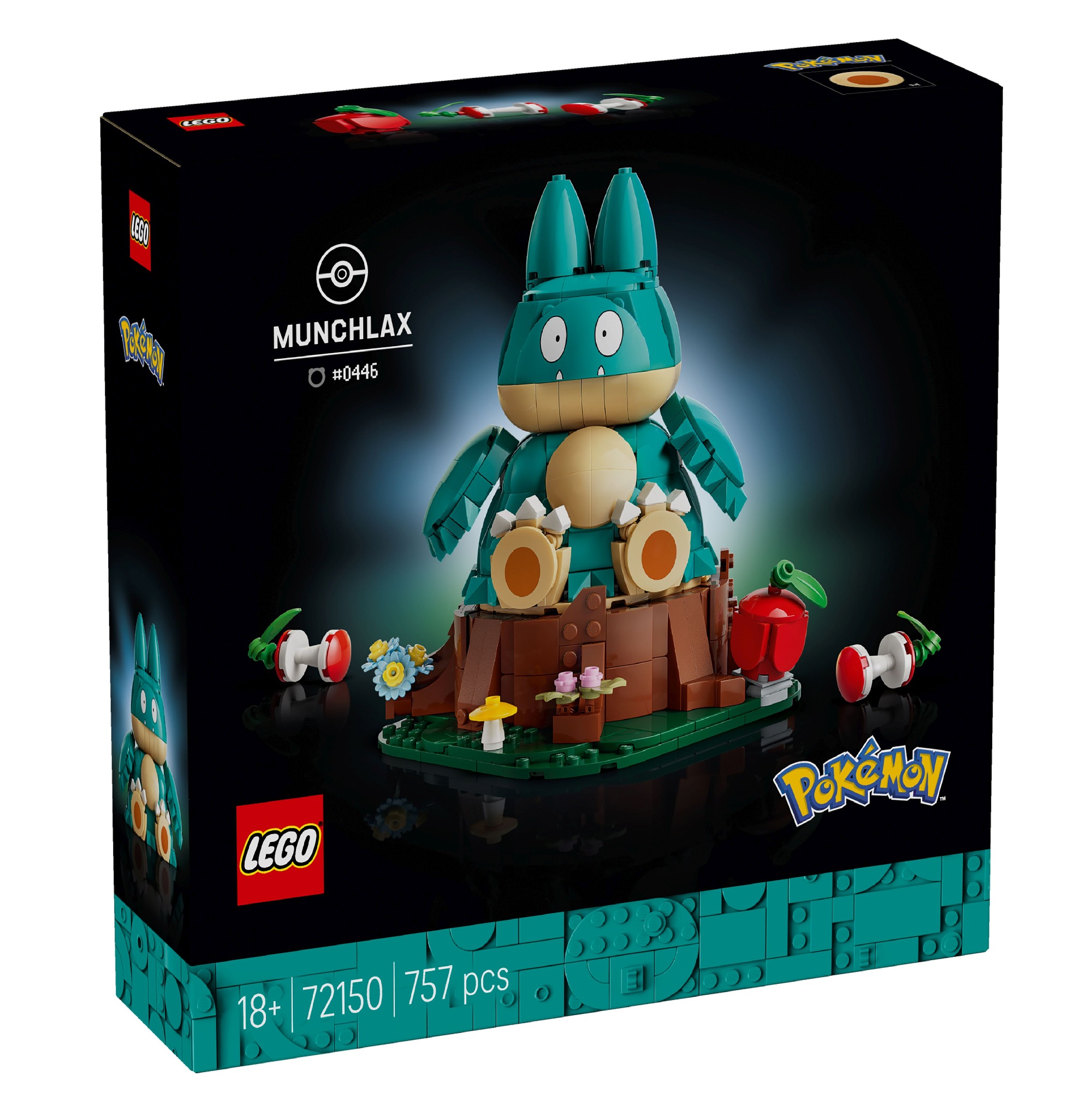 LEGO Pokemon Mampfaxo Set 72150