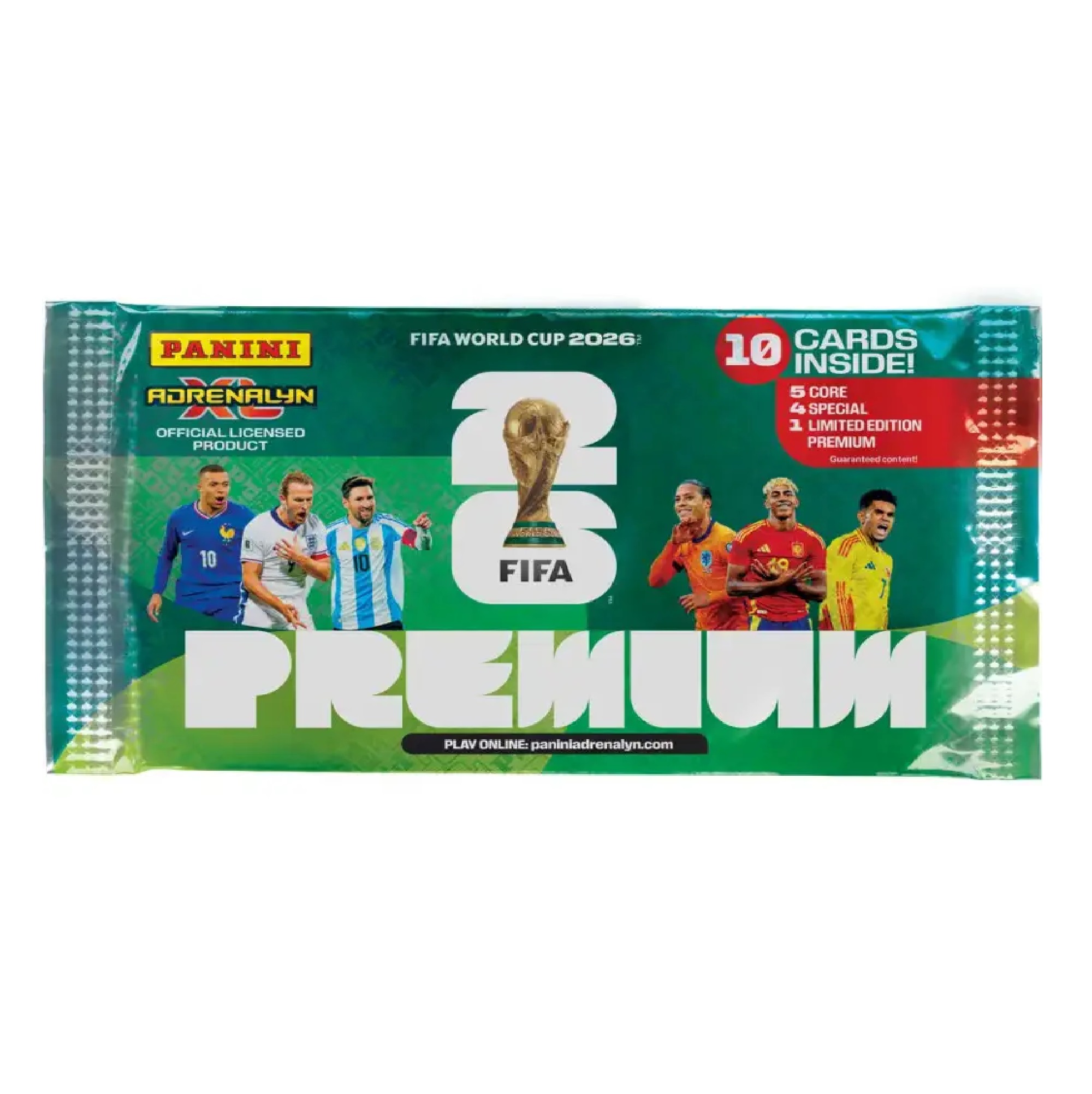 2026 FIFA World Cup Adrenalyn XL Premium Display