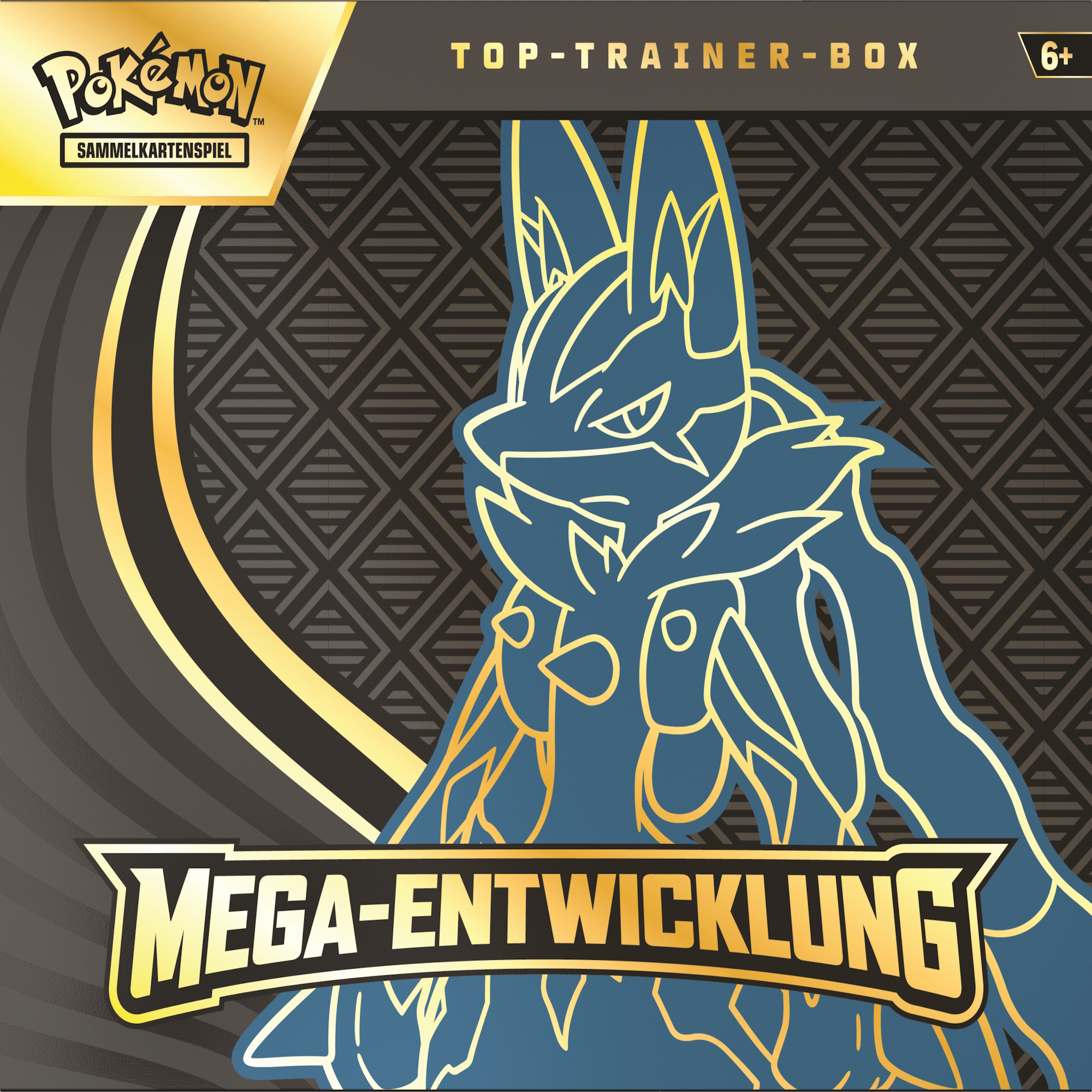 Pokemon Mega-Entwicklung ME01 Top Trainer Box Mega Lucario (Deutsch)
