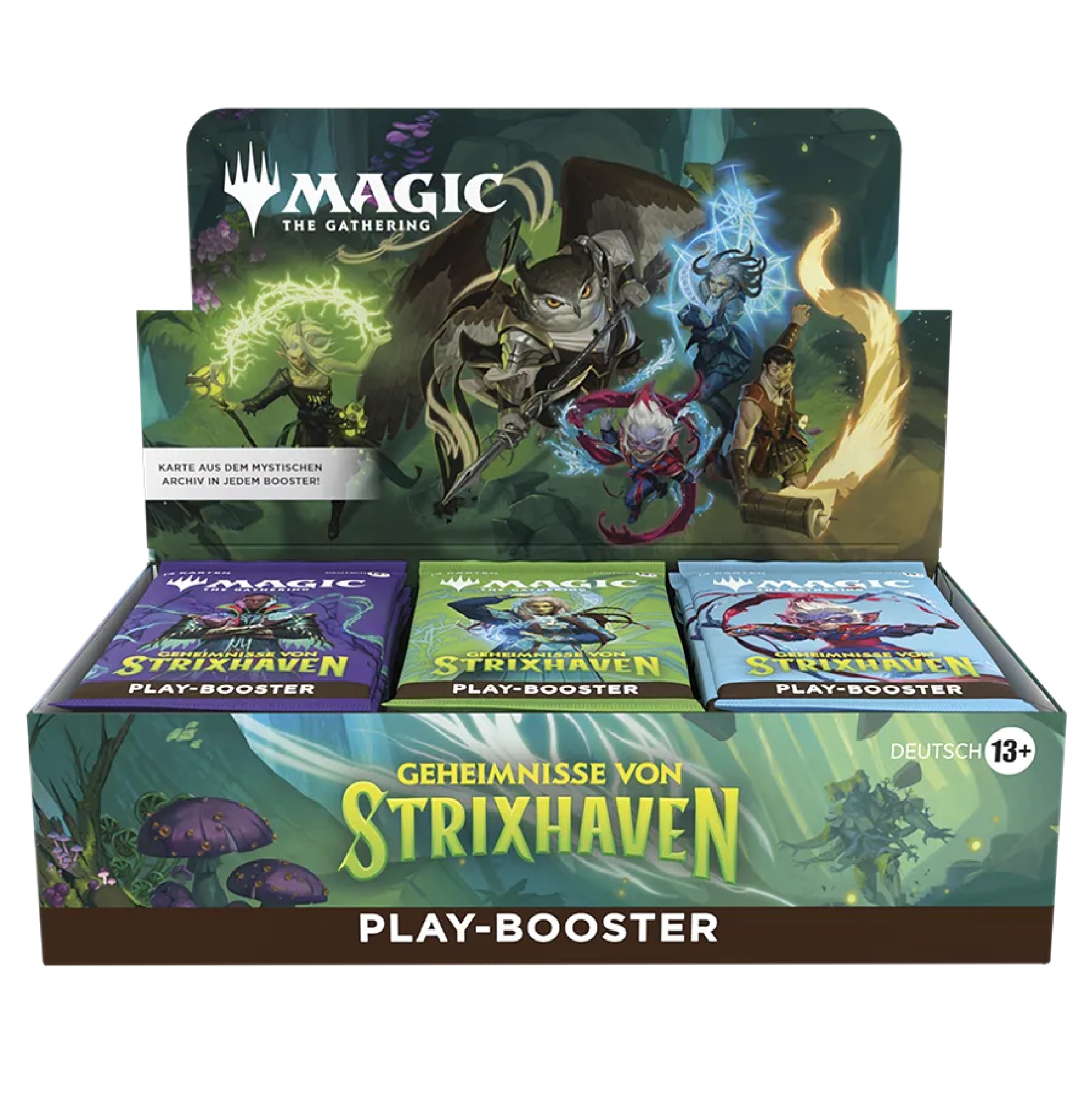 MTG - Geheimnisse von Strixhaven - Play-Booster-Display (30 Play-Booster) (Deutsch)