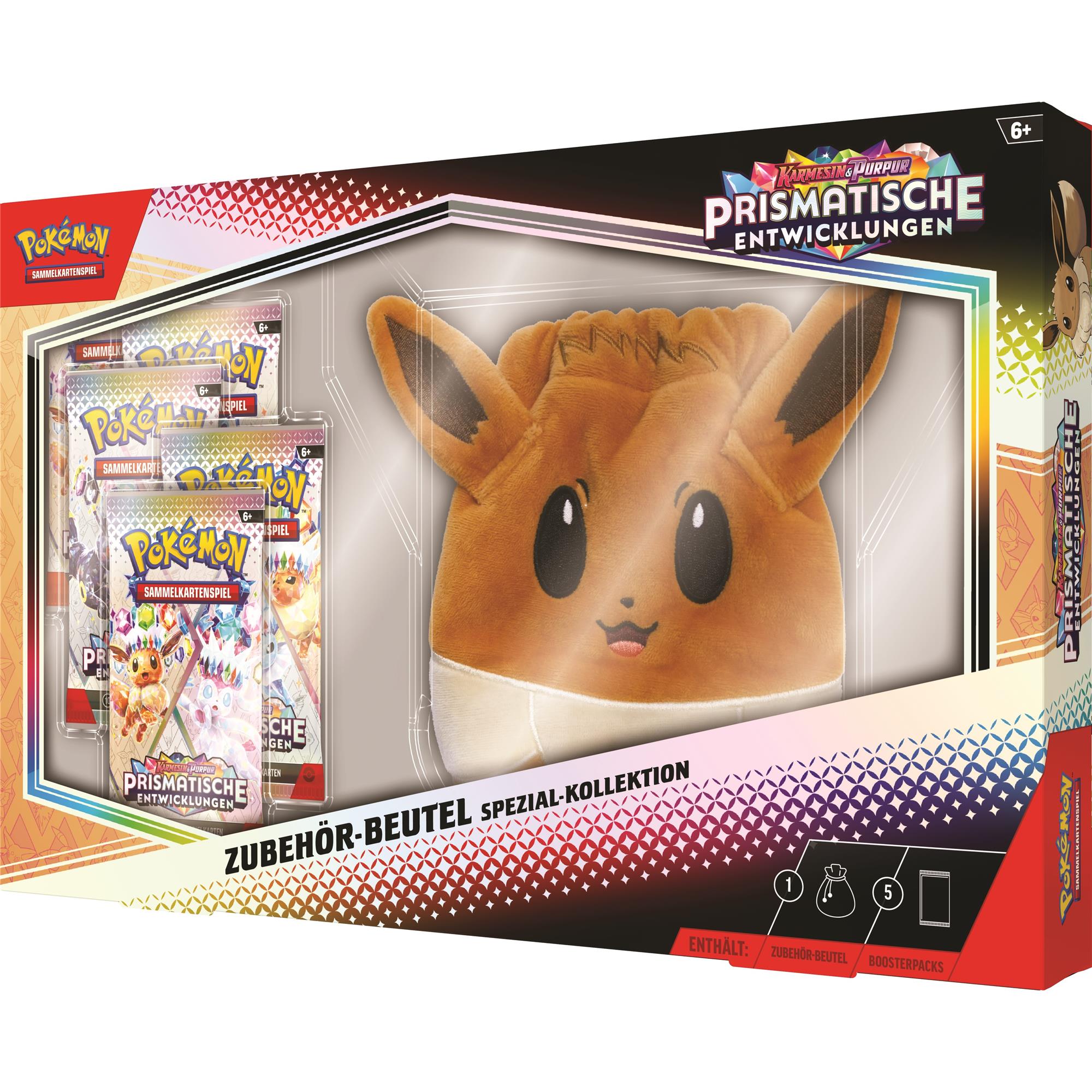Pokemon KP08.5 Prismatische Entwicklungen Zubehör-Beutel Spezial Kollektion (Deutsch)