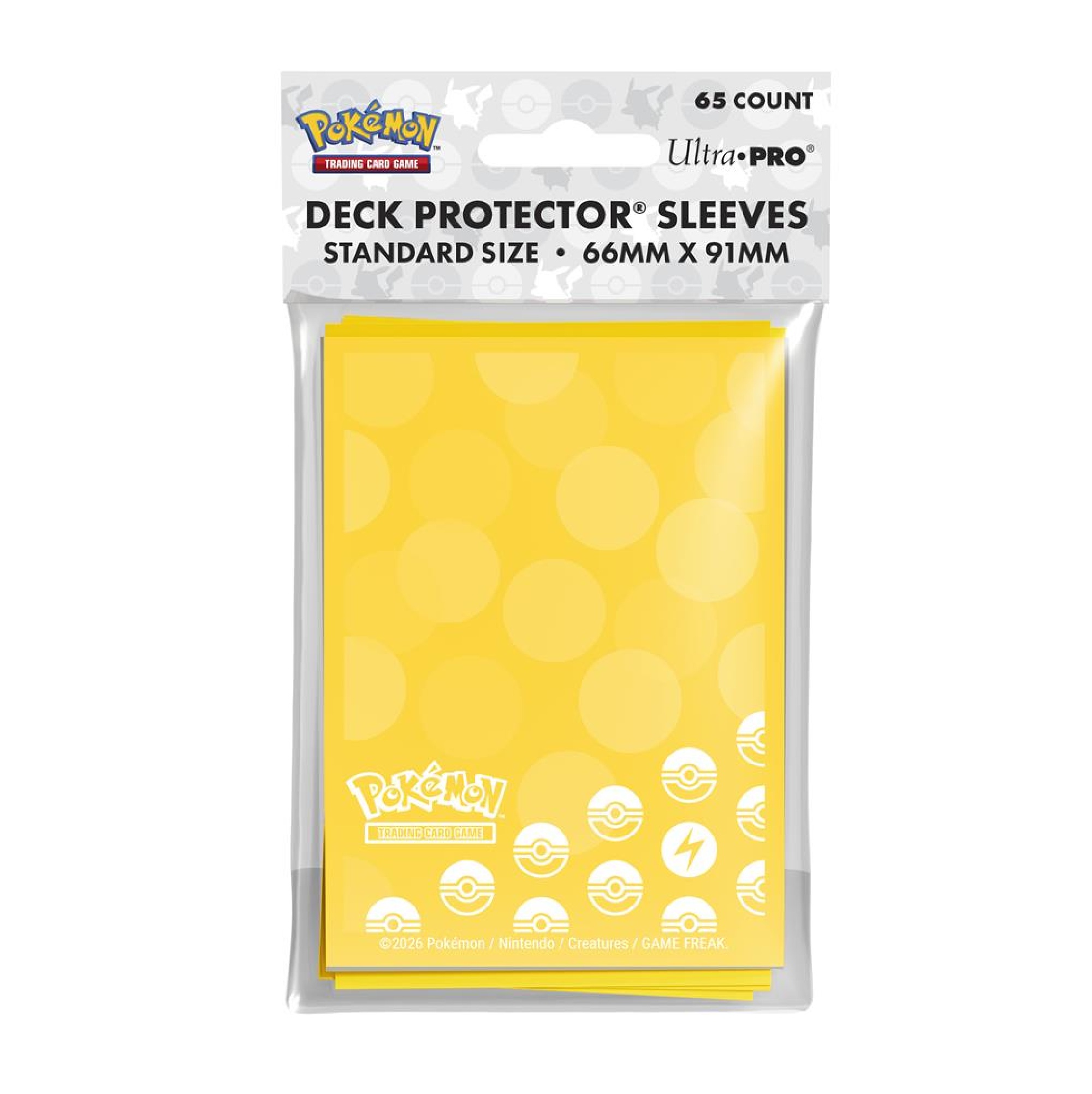 Ultra Pro Elektro Energie Sleeves Pokemon