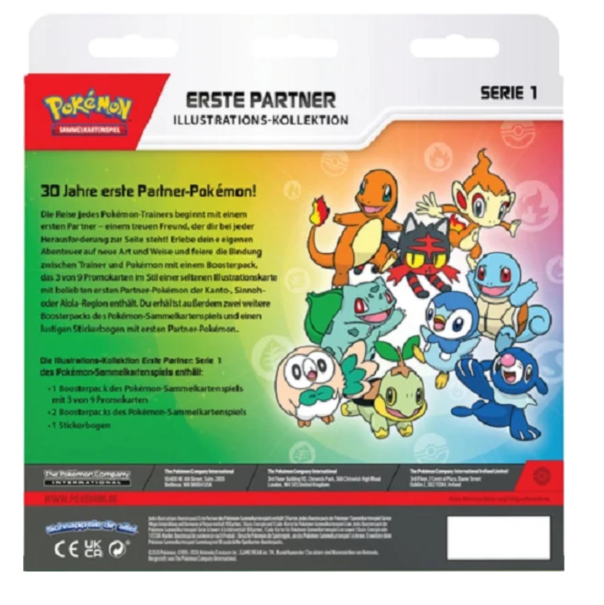 Pokemon - Erste Partner Kollektion Serie 1 (Deutsch)