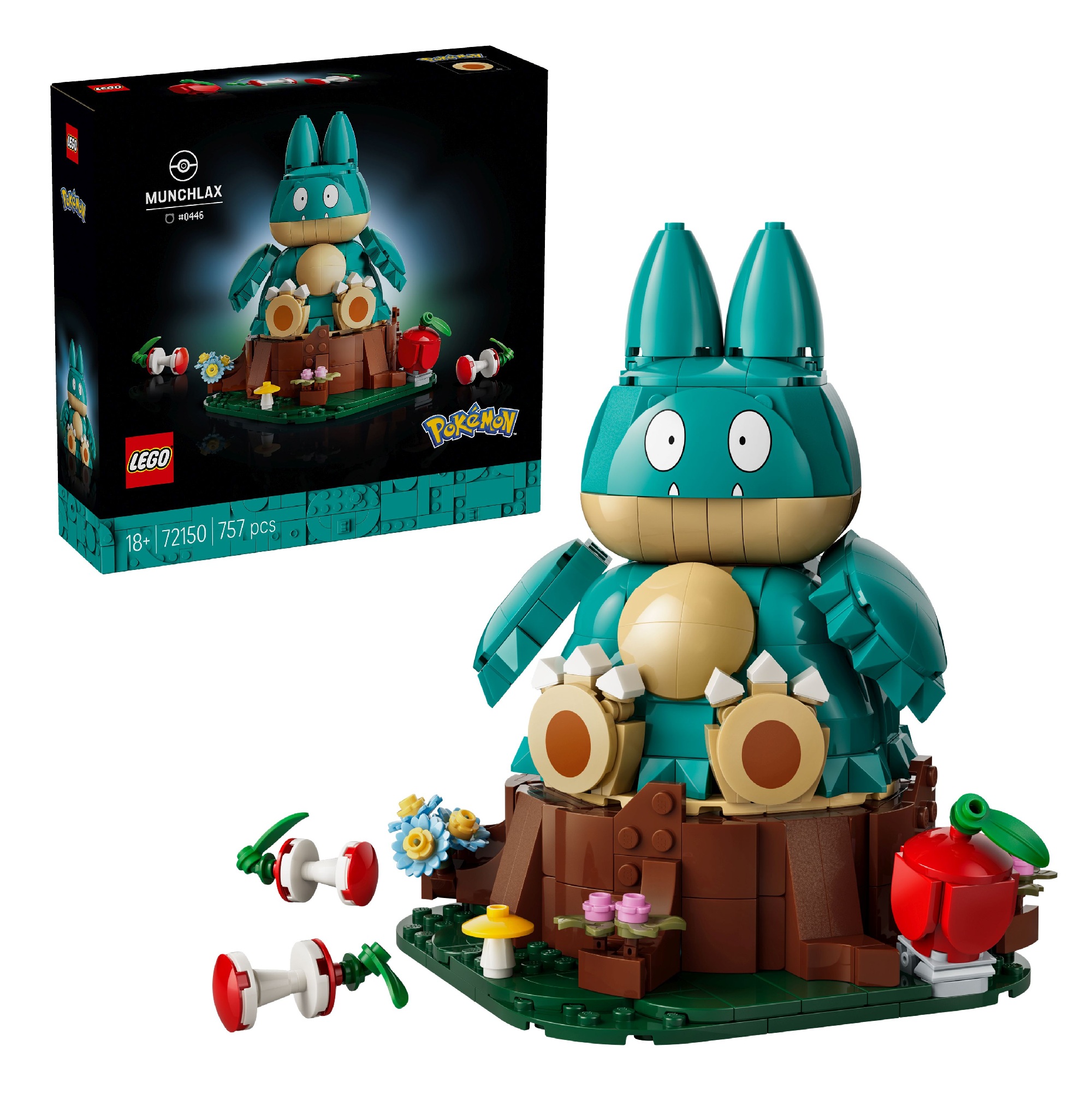 LEGO Pokemon Mampfaxo Set 72150