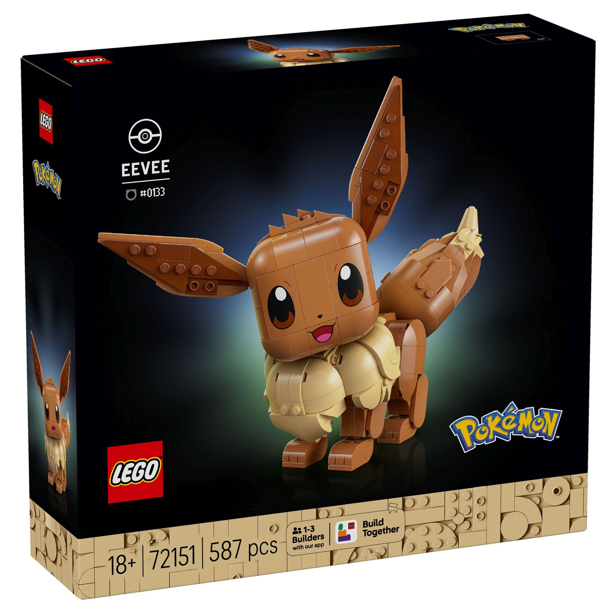 LEGO - Pokemon - Evoli (72151)