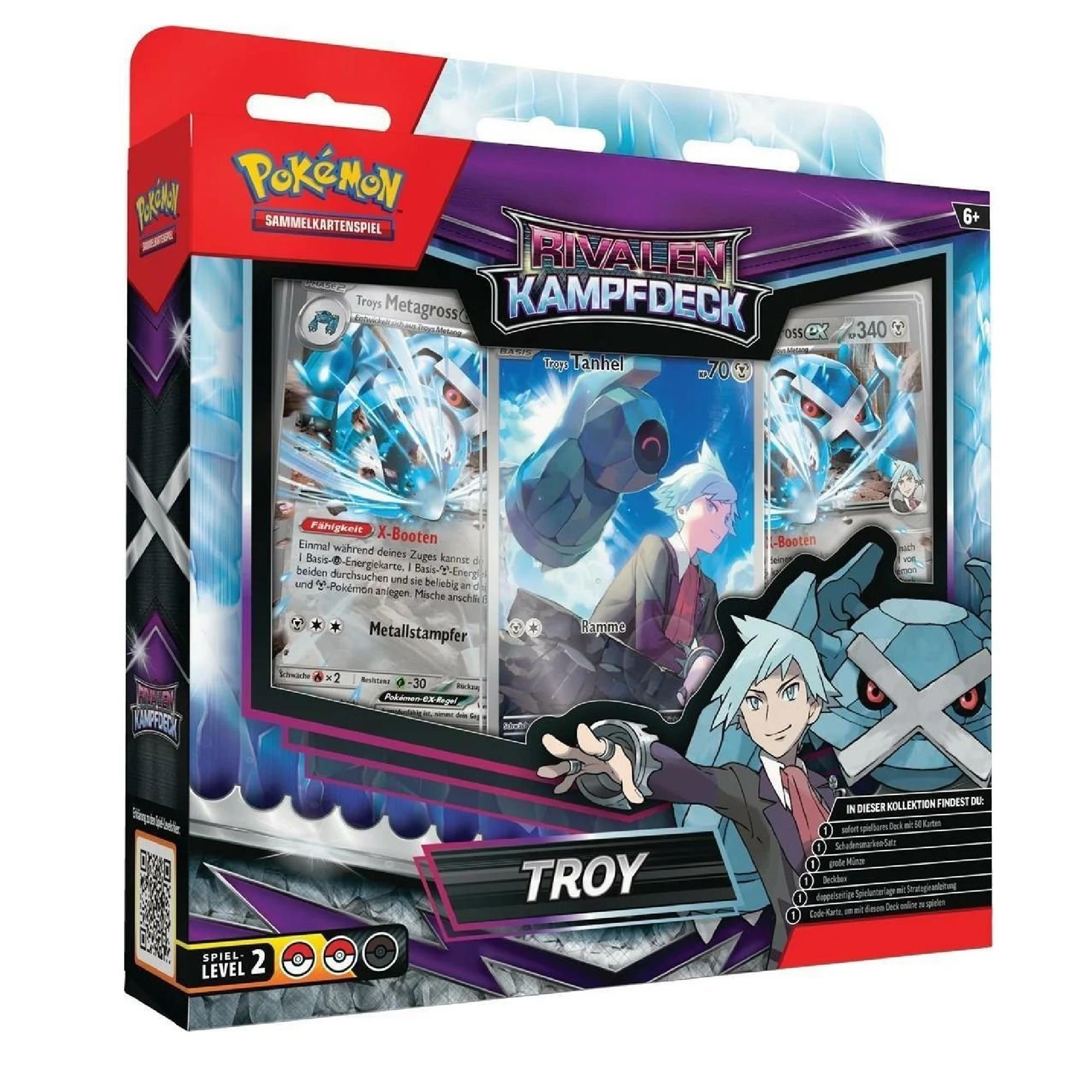 Pokemon Rivalen Kampfdeck Mary oder Troy (Deutsch)