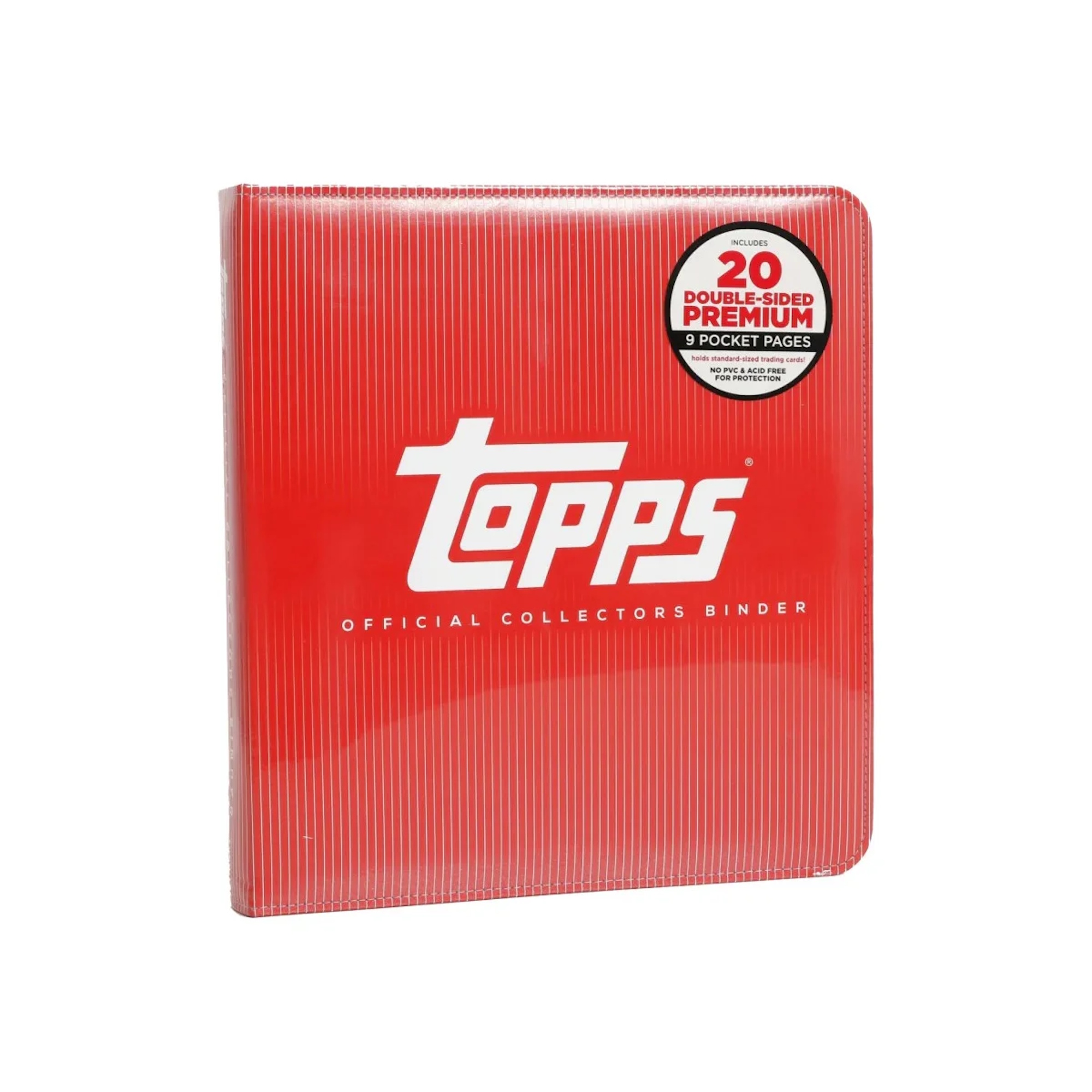 Topps Official Collectors Binder Red