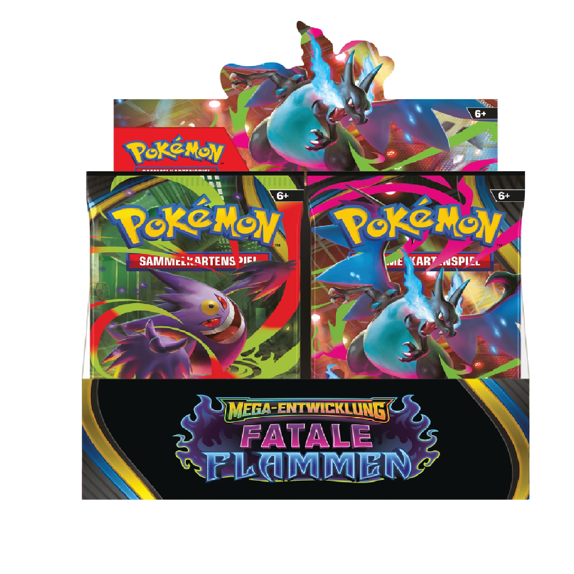 Pokemon - Mega Entwicklung Fatale Flammen - Booster Display (Deutsch)