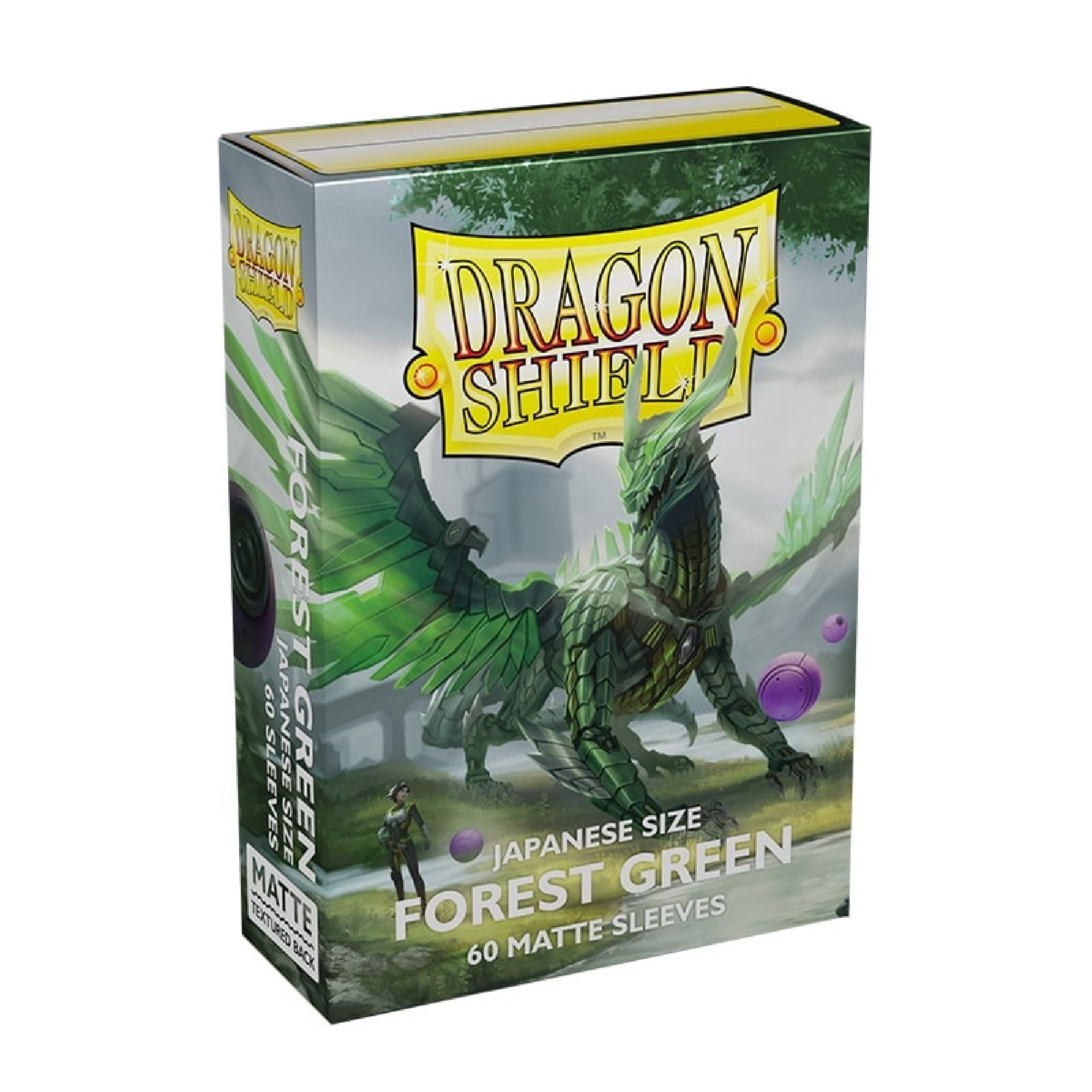 Dragonshield Jap. Sleeves Matte Forest Green (60)