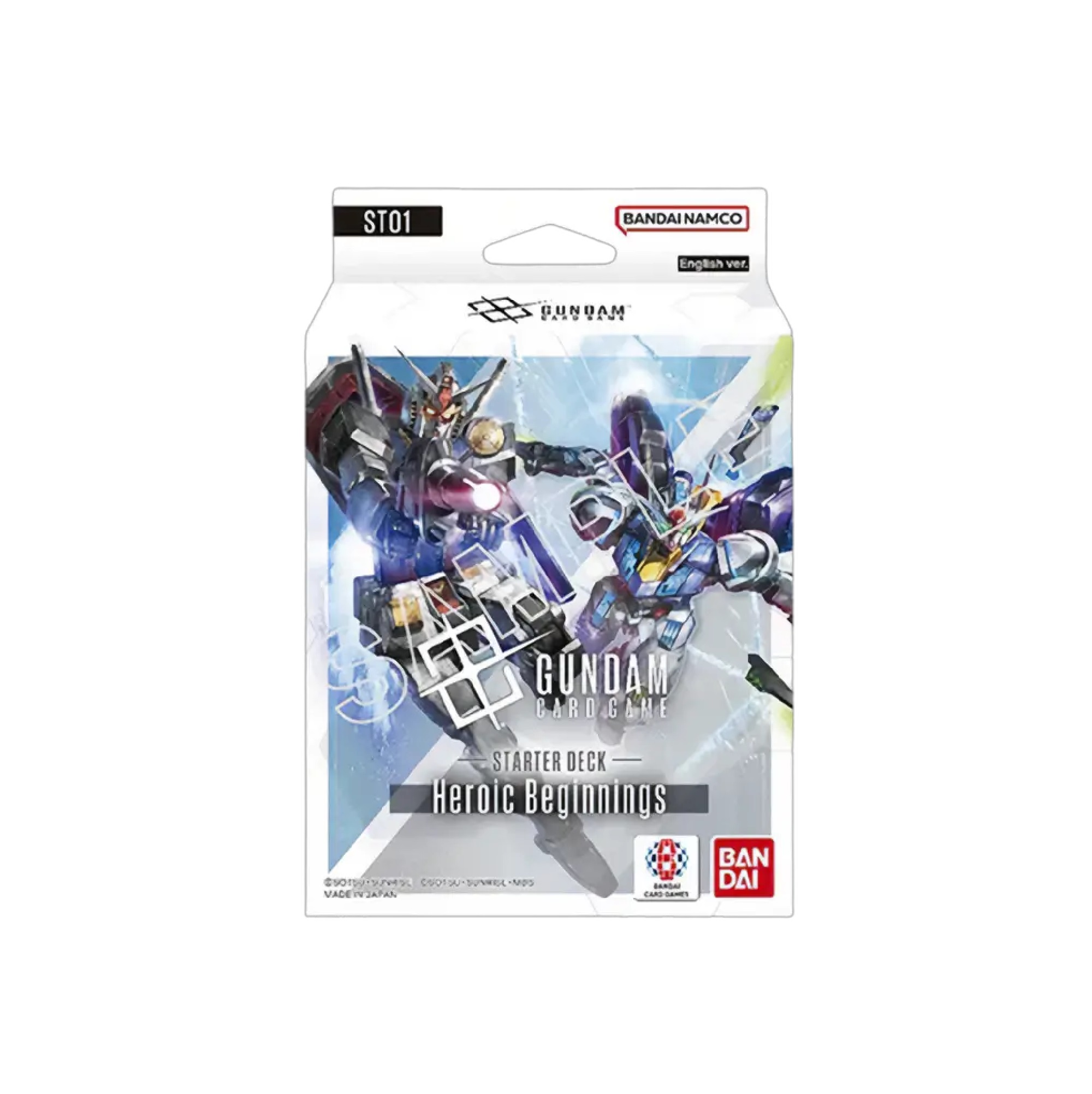 Gundam Card Game - Heroic Beginnings ST01 Starter Deck (Englisch)