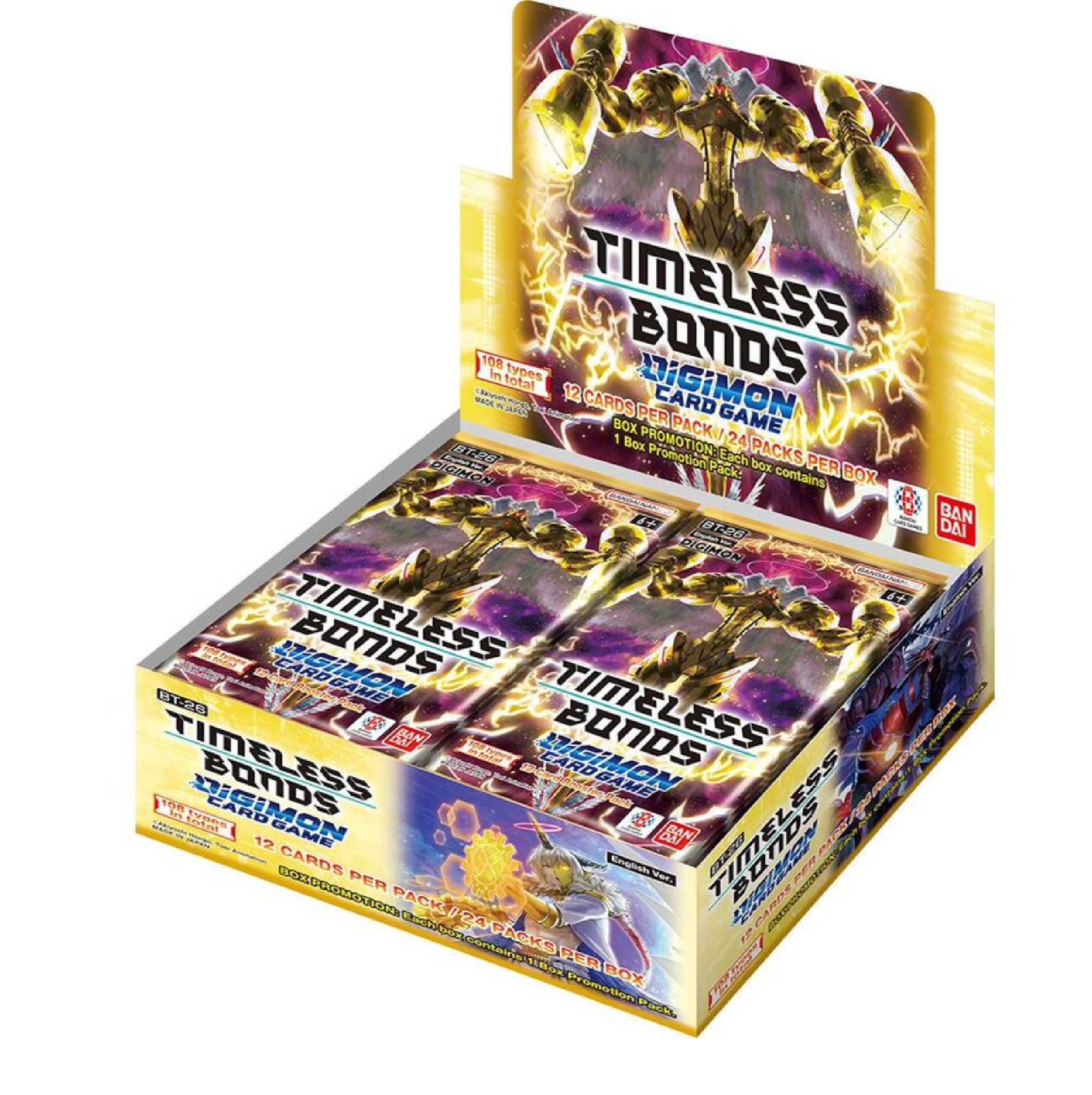 Digimon - Timeless Bonds BT-26 Display (Englisch)