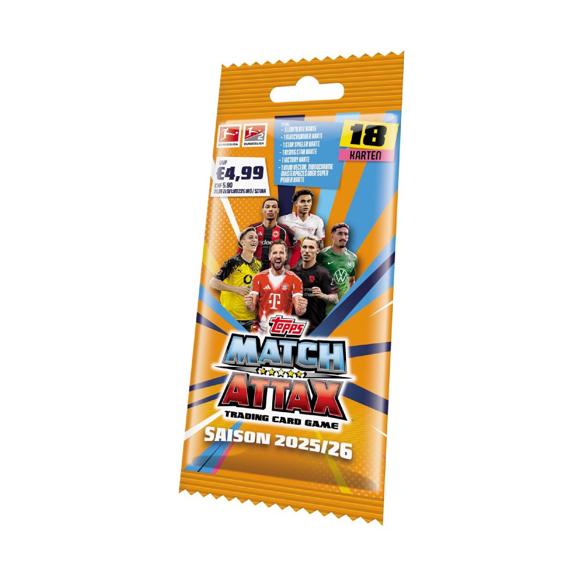 Topps Match Attax Bundesliga 2025/26 Power Pack