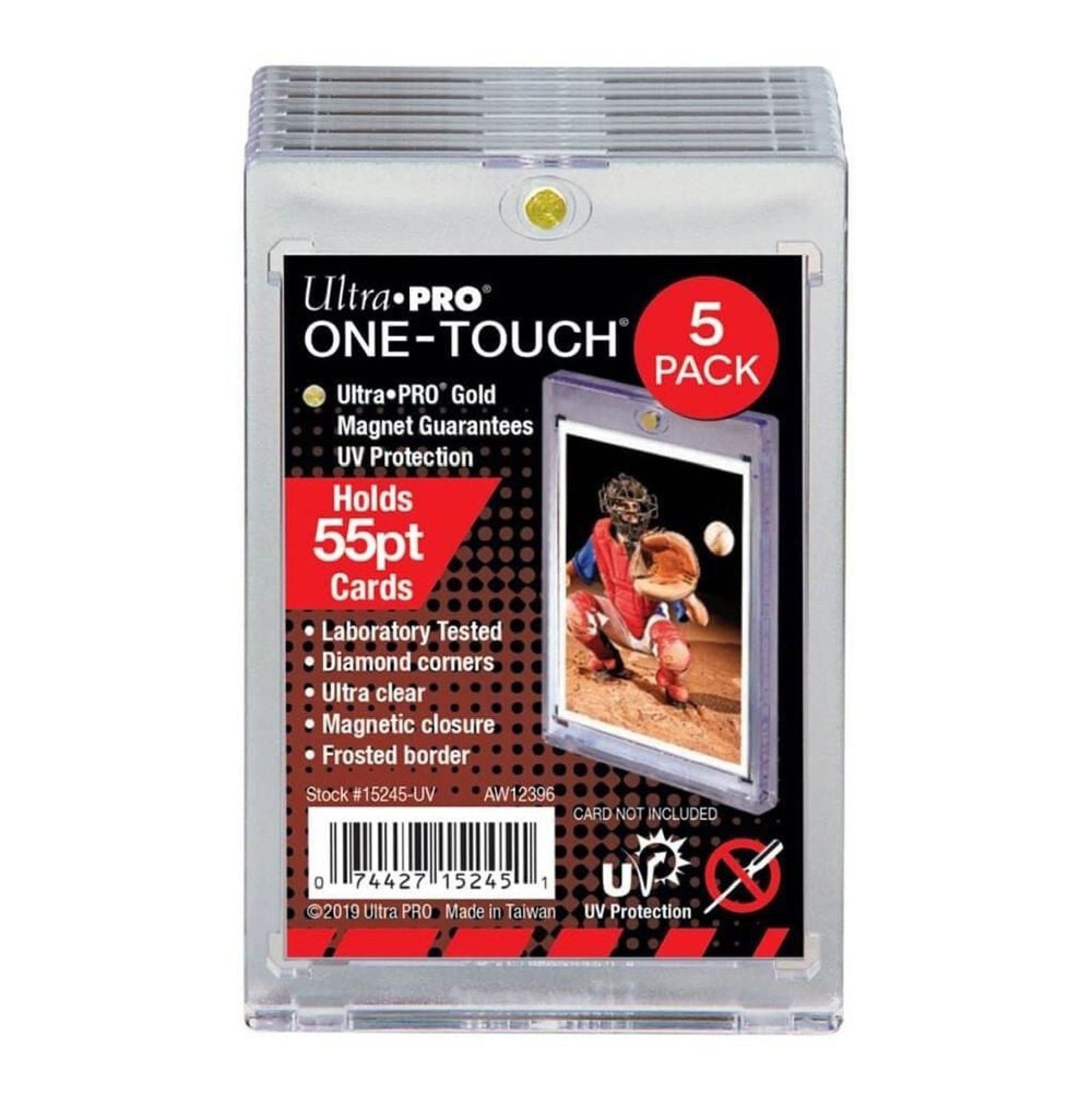 Ultra Pro 55PT UV One-Touch Magnethalter, 5 Stück