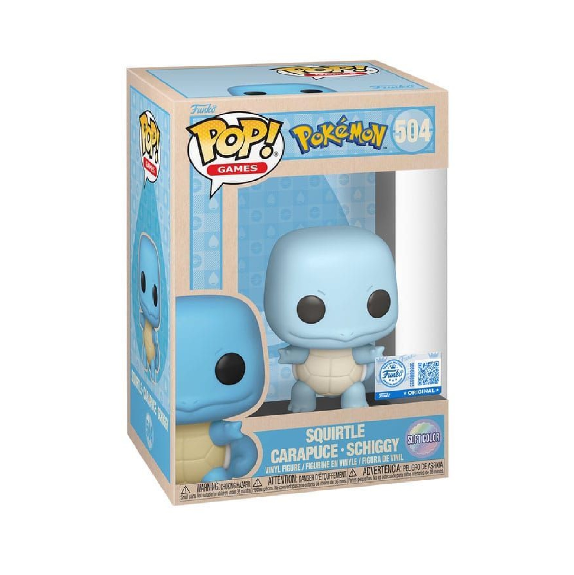 Funko Pop! - Pokemon - Squirtle / Shiggy (504)