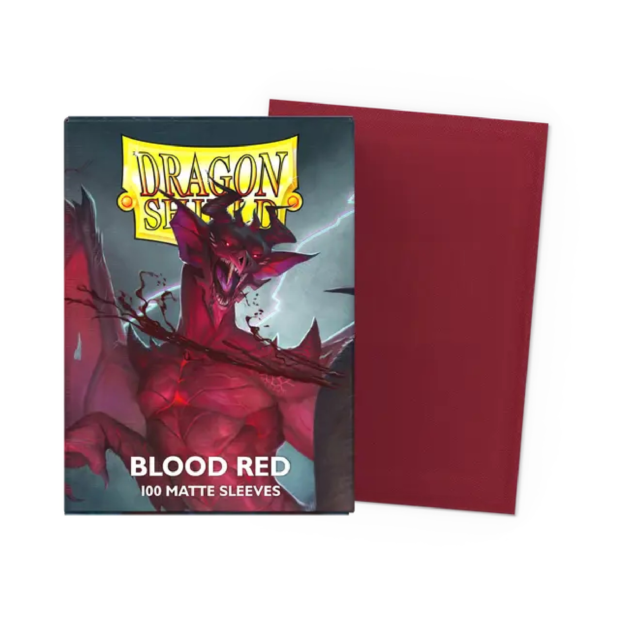 Dragon Shield Standard Blood Red (100 Sleeves)