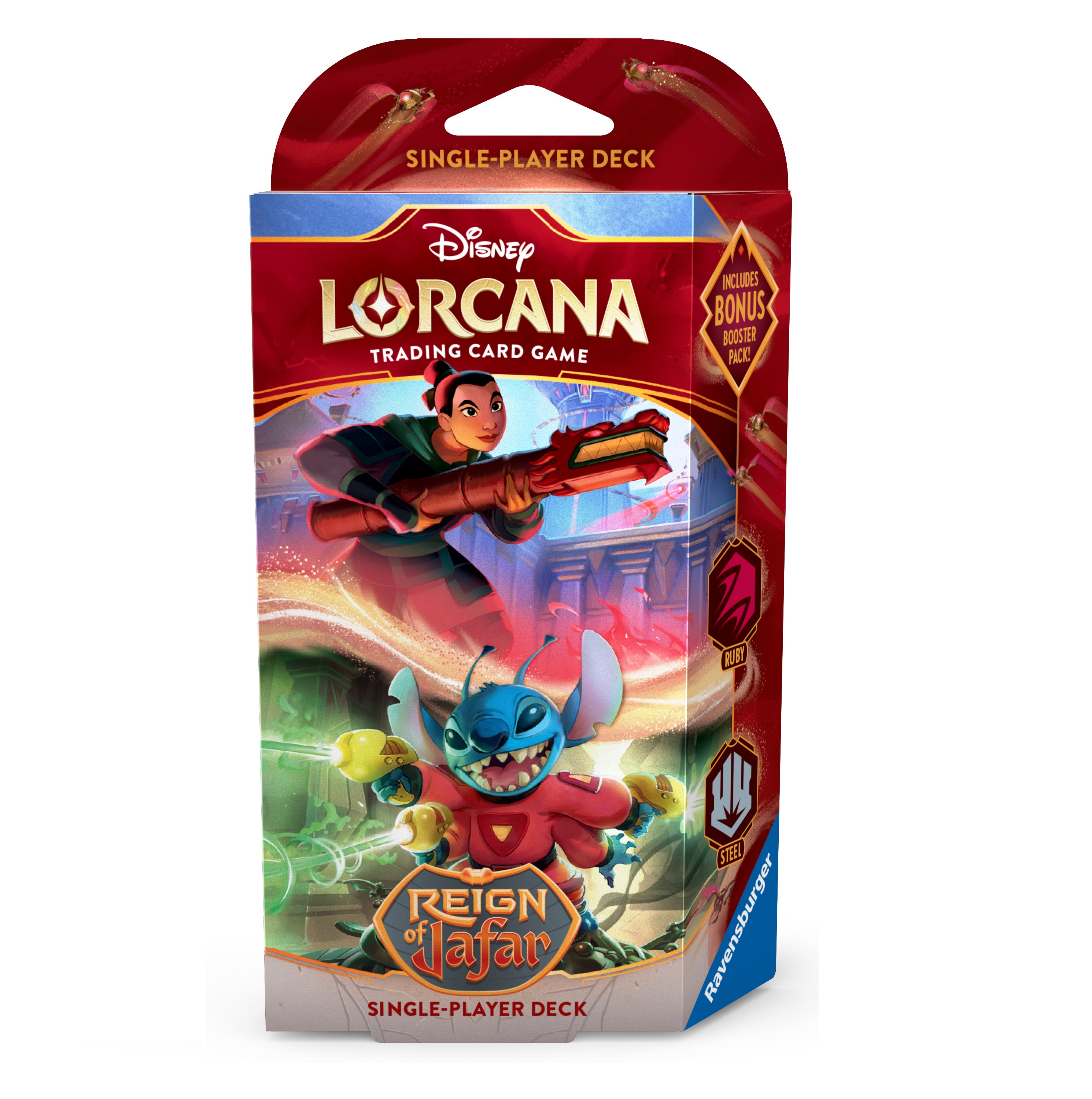 Disney Lorcana Reign of Jafar - Starter Deck Ruby and Steel (Énglisch)