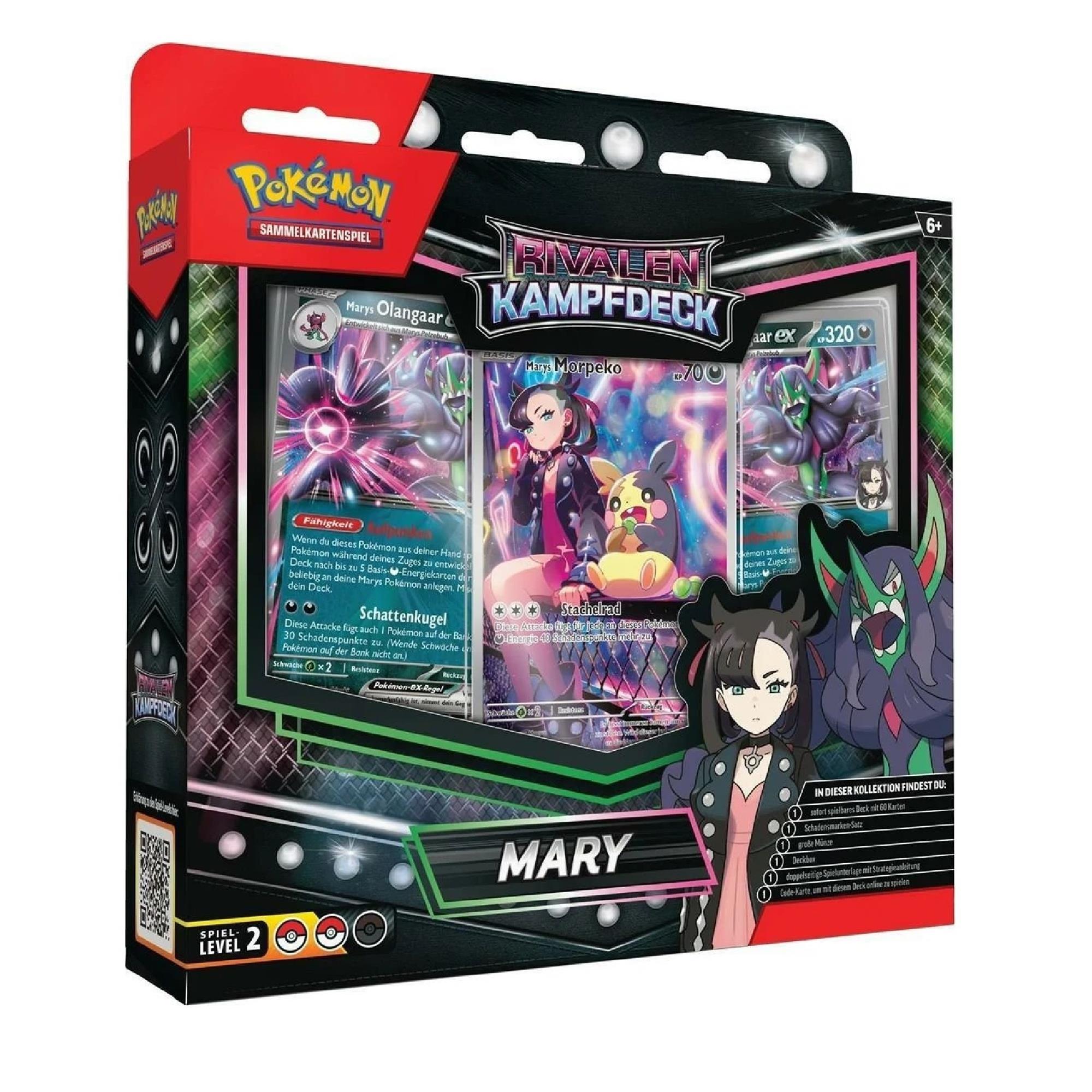 Pokemon Rivalen Kampfdeck Mary oder Troy (Deutsch)