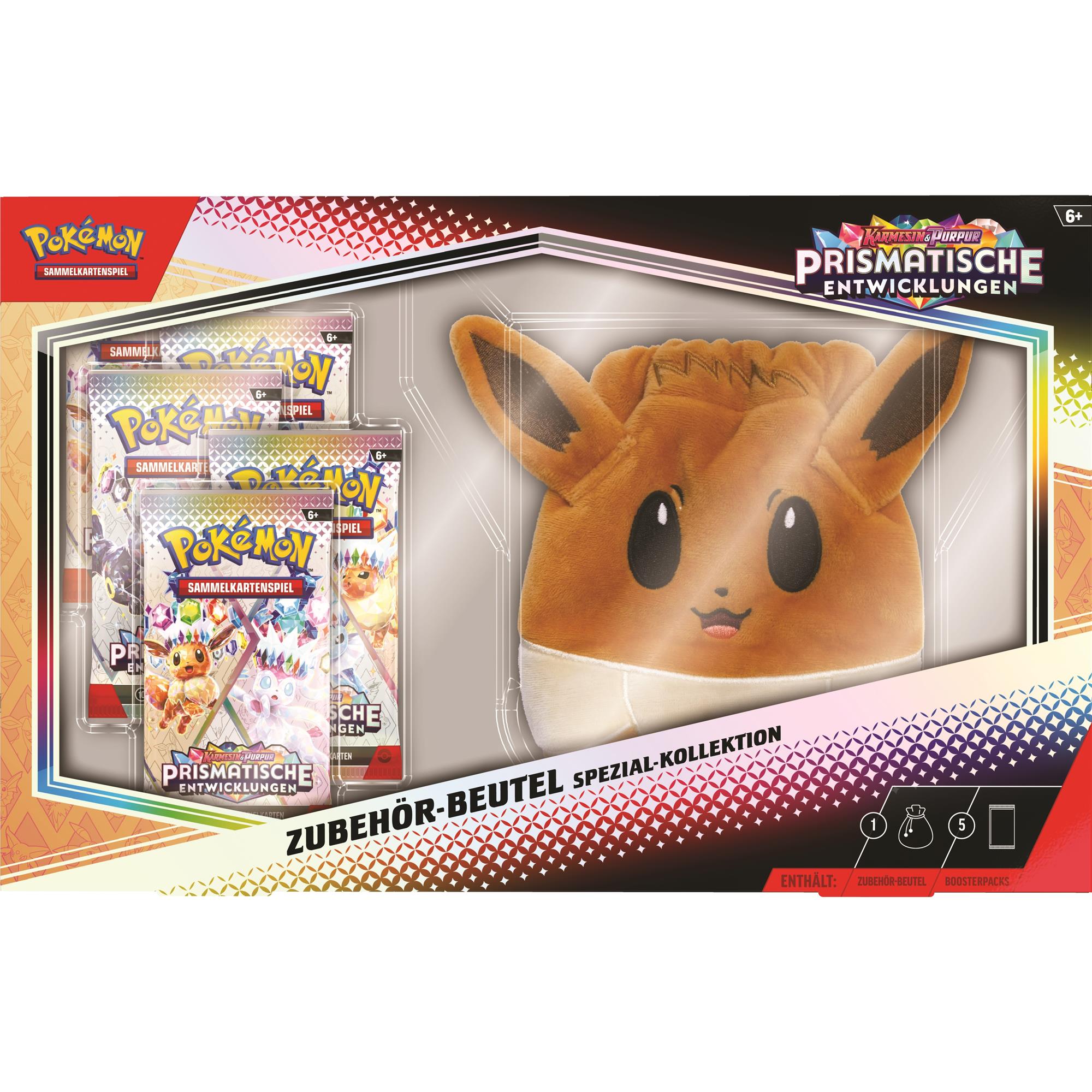 Pokemon KP08.5 Prismatische Entwicklungen Zubehör-Beutel Spezial Kollektion (Deutsch)