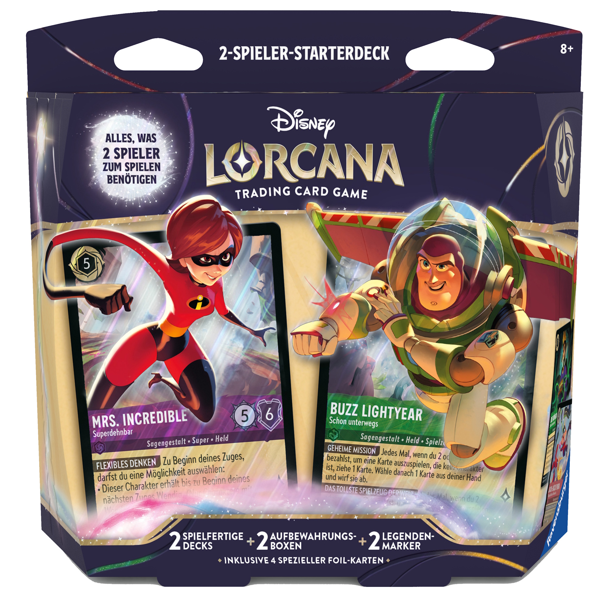 Disney Lorcana - Unbekannte Wildnis 2-Spieler Starter (Deutsch)