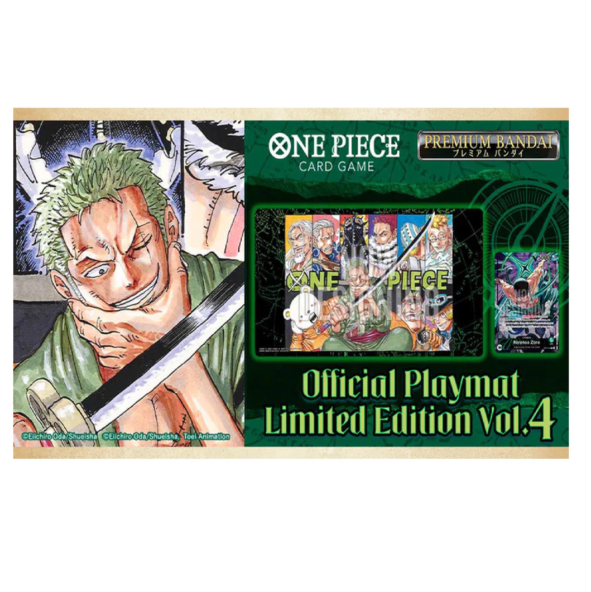 One Piece - Playmat Limited Edition Vol.4 (Roronoa Zoro)