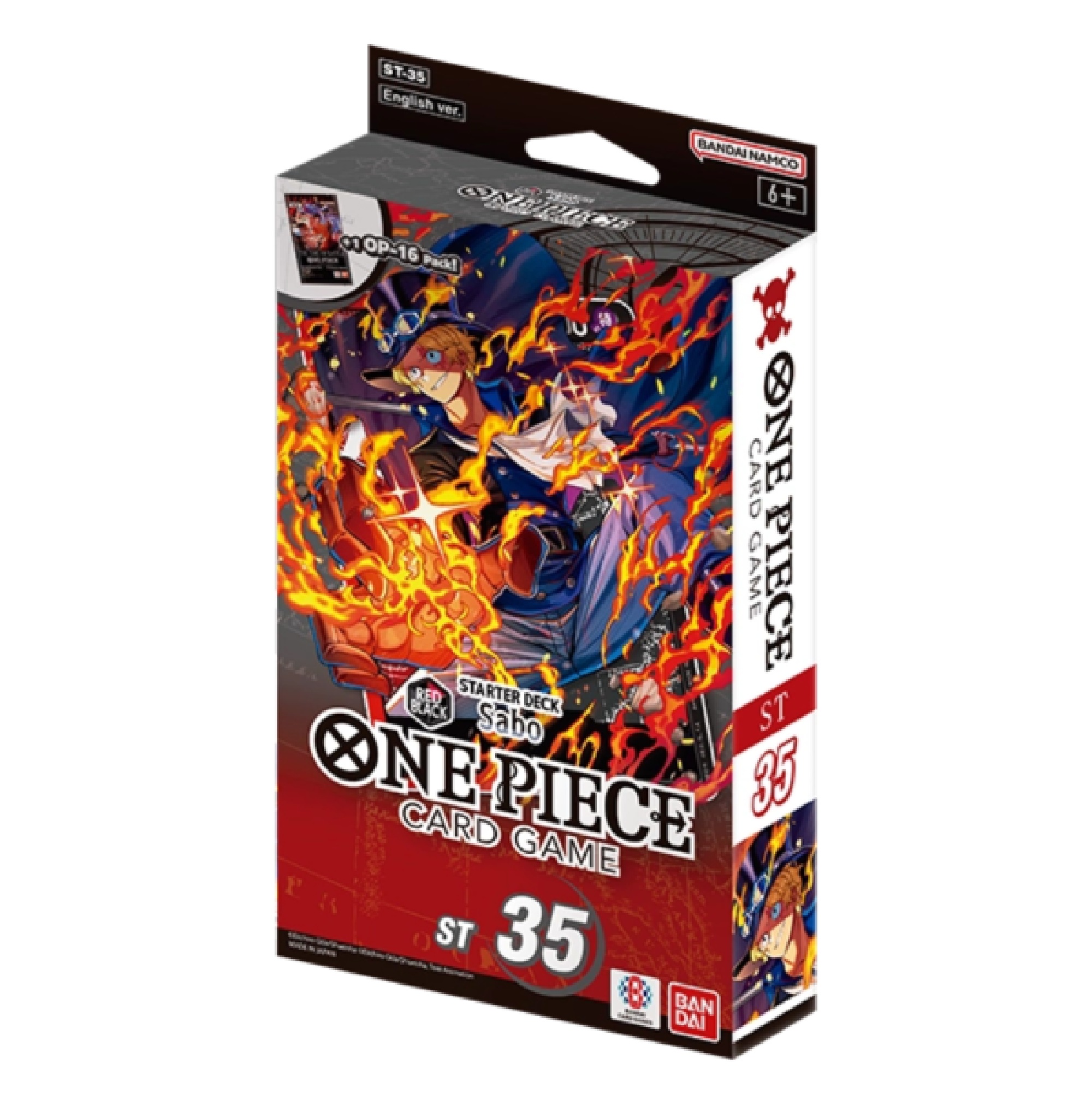 One Piece ST35 Starter Deck Red Black Sabo