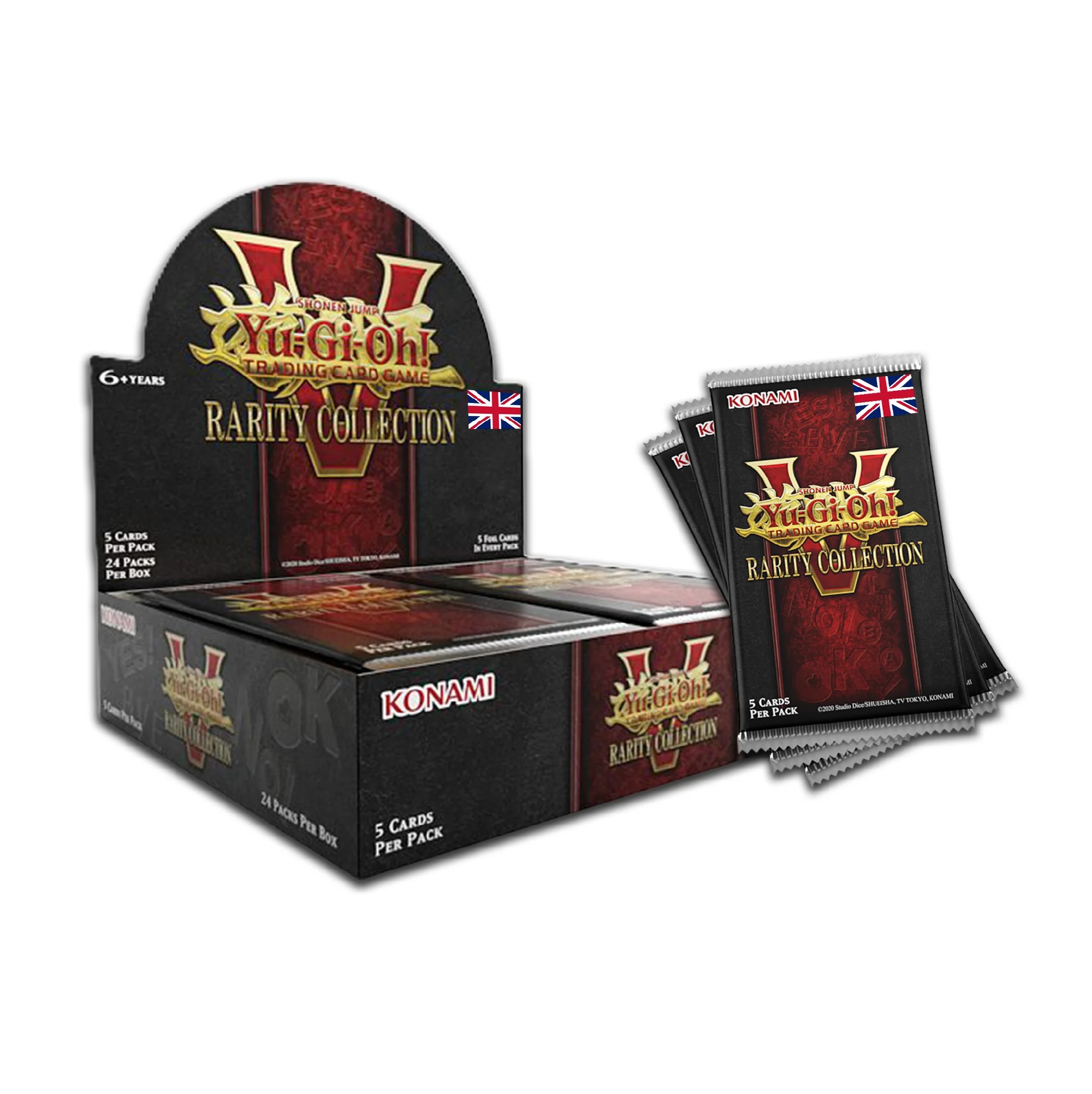 Yu-Gi-Oh! Rarity Collection V - Display (Englisch)