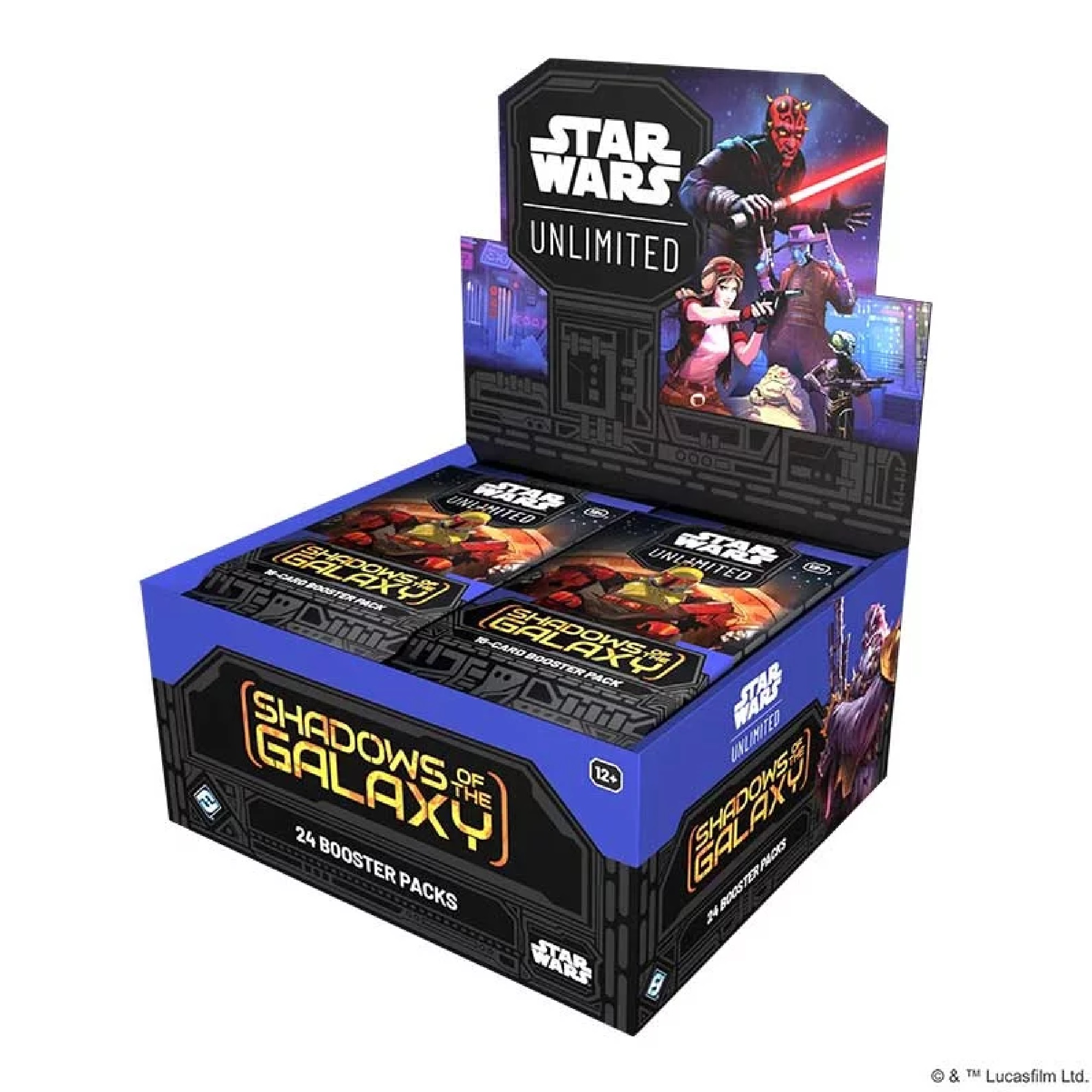 Star Wars Unlimited - Schatten der Galaxy Display (Englisch)