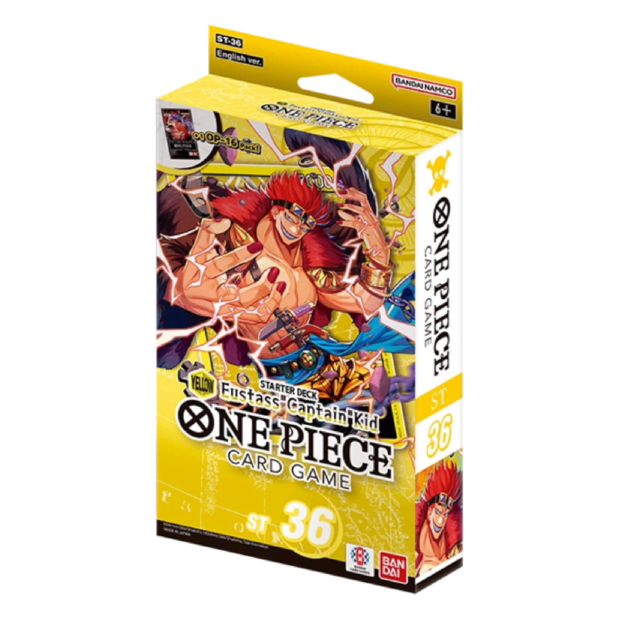 One Piece ST36 Starter Deck Yellow Eustass Captain Kid
