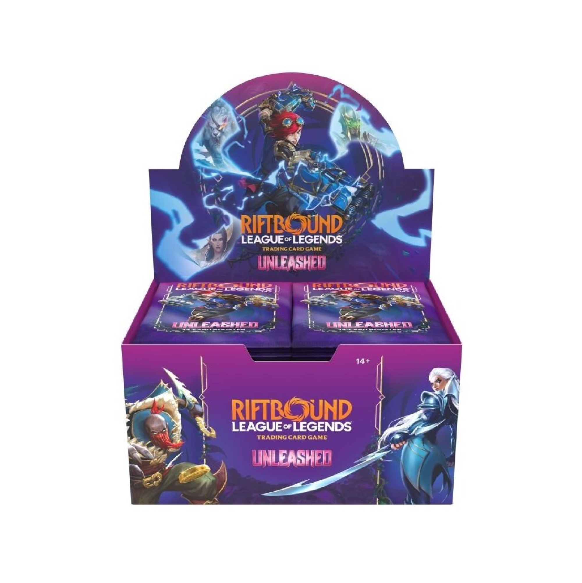 Riftbound League of Legends - Unleashed Booster Display (24 Packs) - englisch