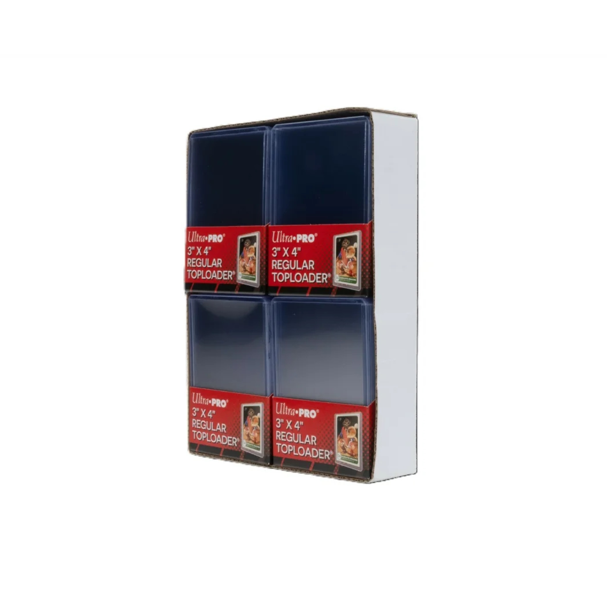 4er Pack 3” x 4” Clear Regular TOPLOADER
