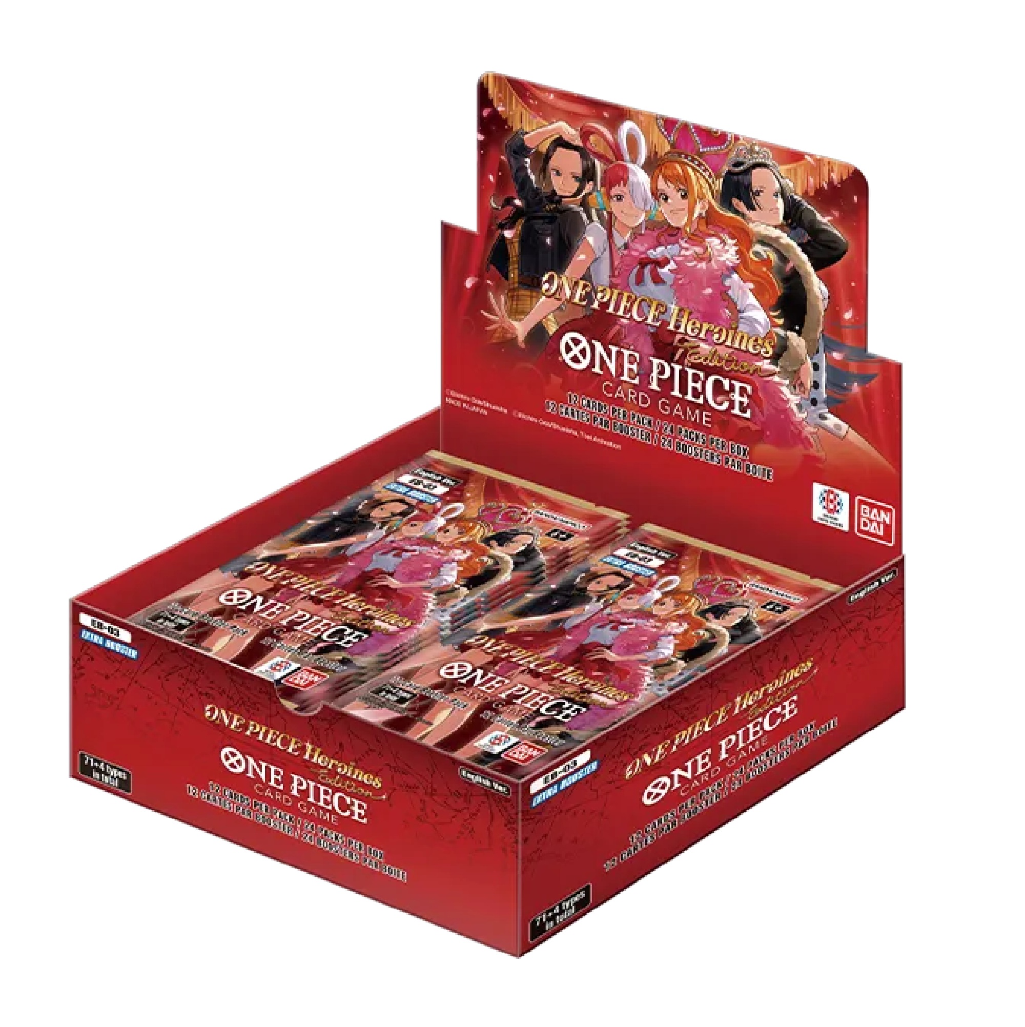 One Piece - Heroines Edition - EB-03 Extra Booster Display (Englisch)